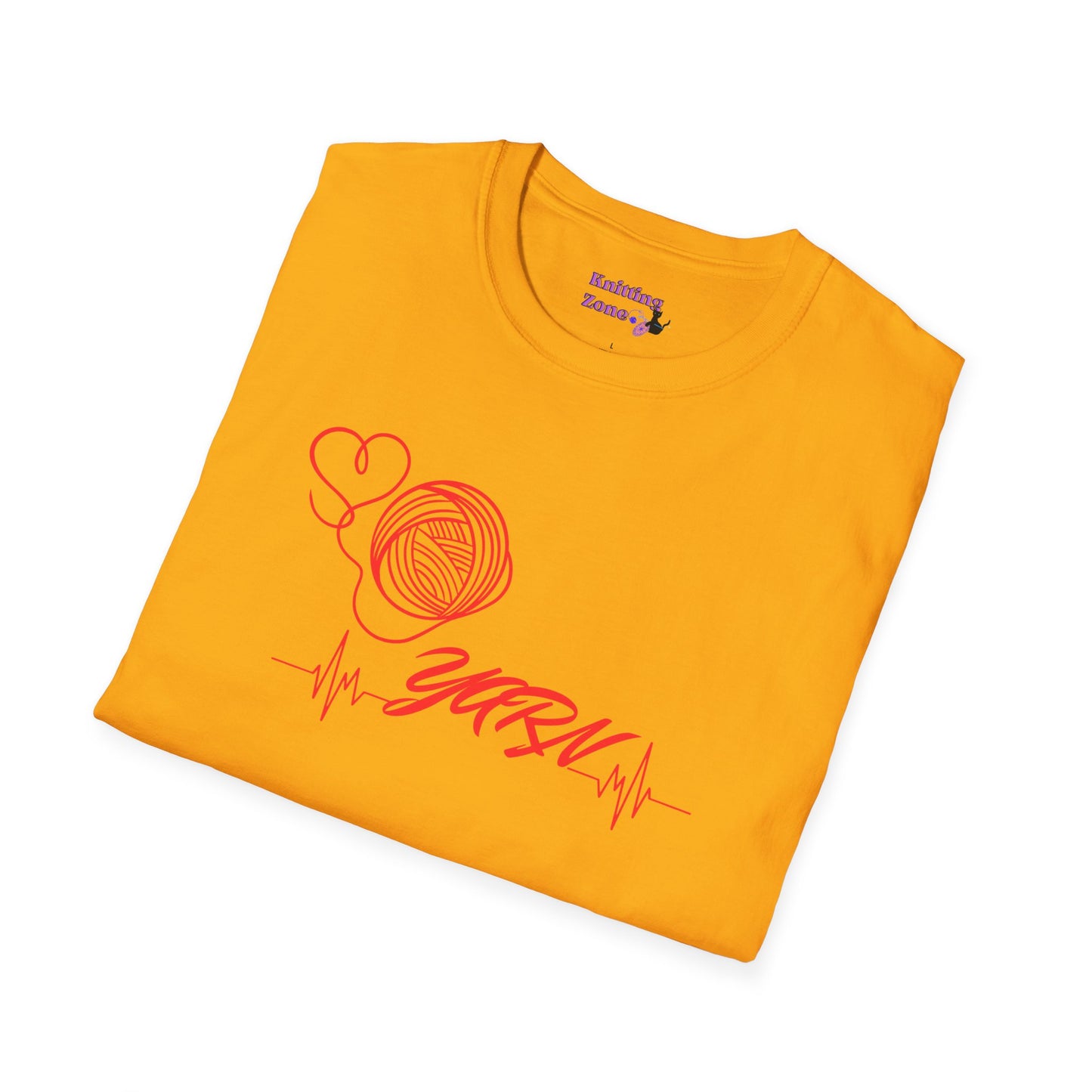 Yarn Heartbeat Unisex T Shirt