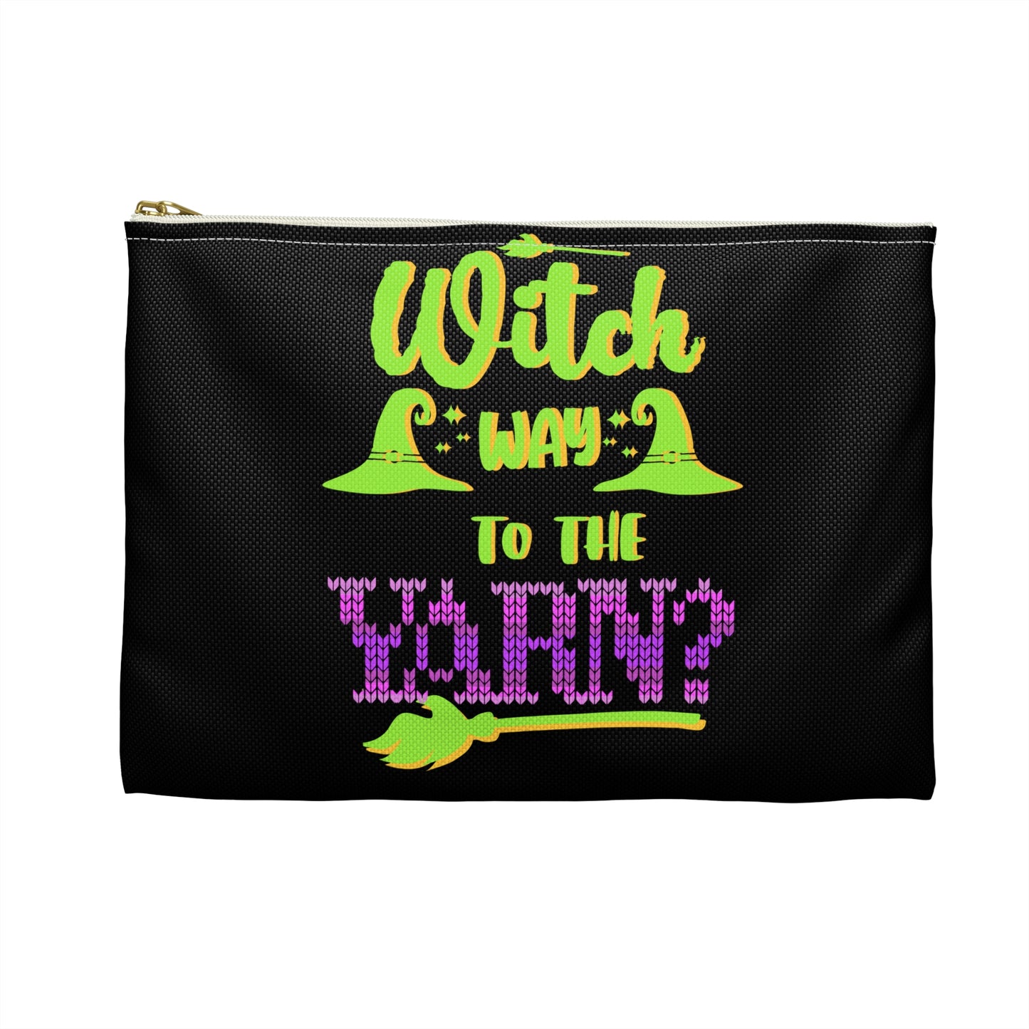 Witch Way to the Yarn Accessory Pouch