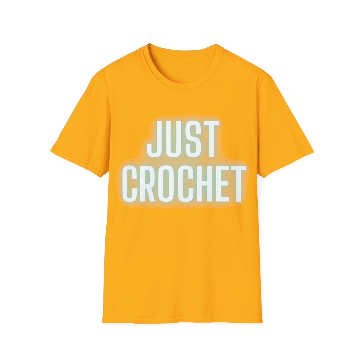 Just Crochet Blue Unisex T Shirt