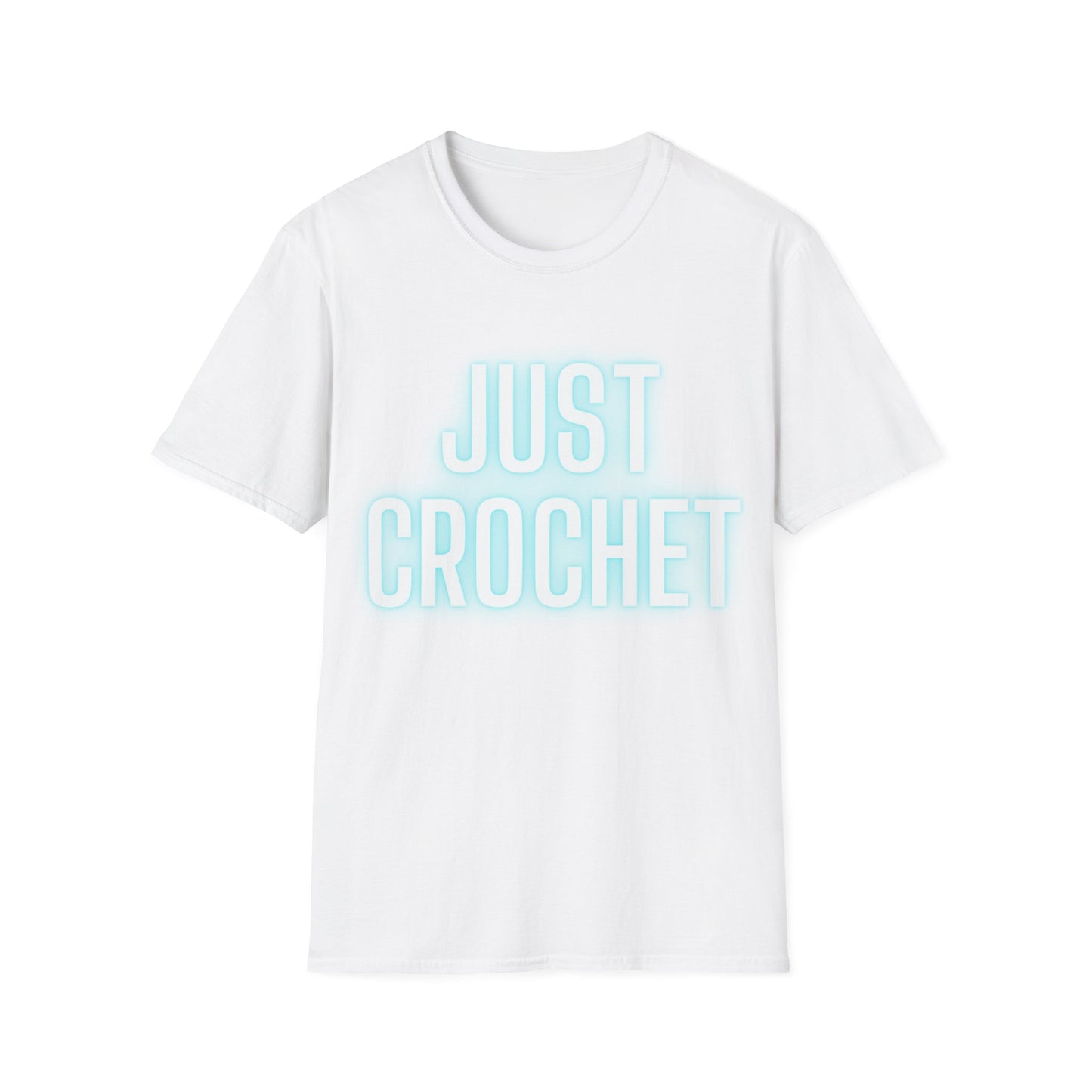 Just Crochet Blue Unisex T Shirt