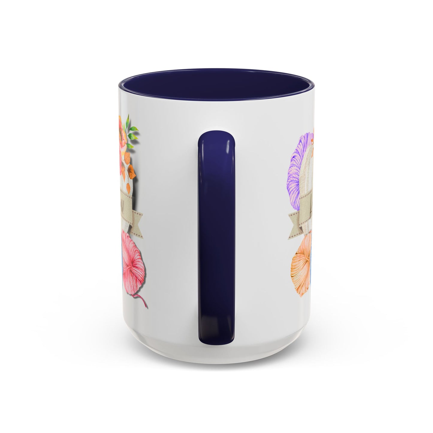 Cozy Autumn Accent Coffee Mug (15oz)