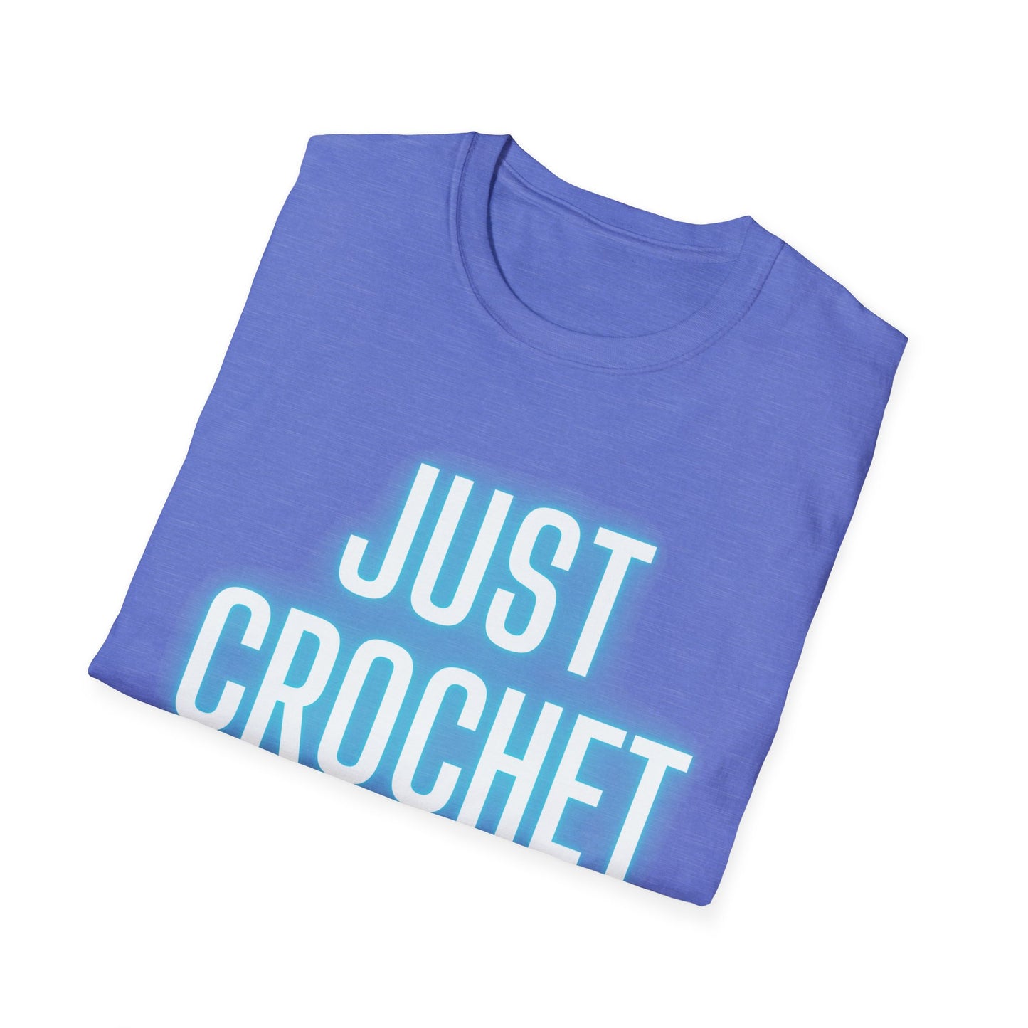 Just Crochet Blue Unisex T Shirt