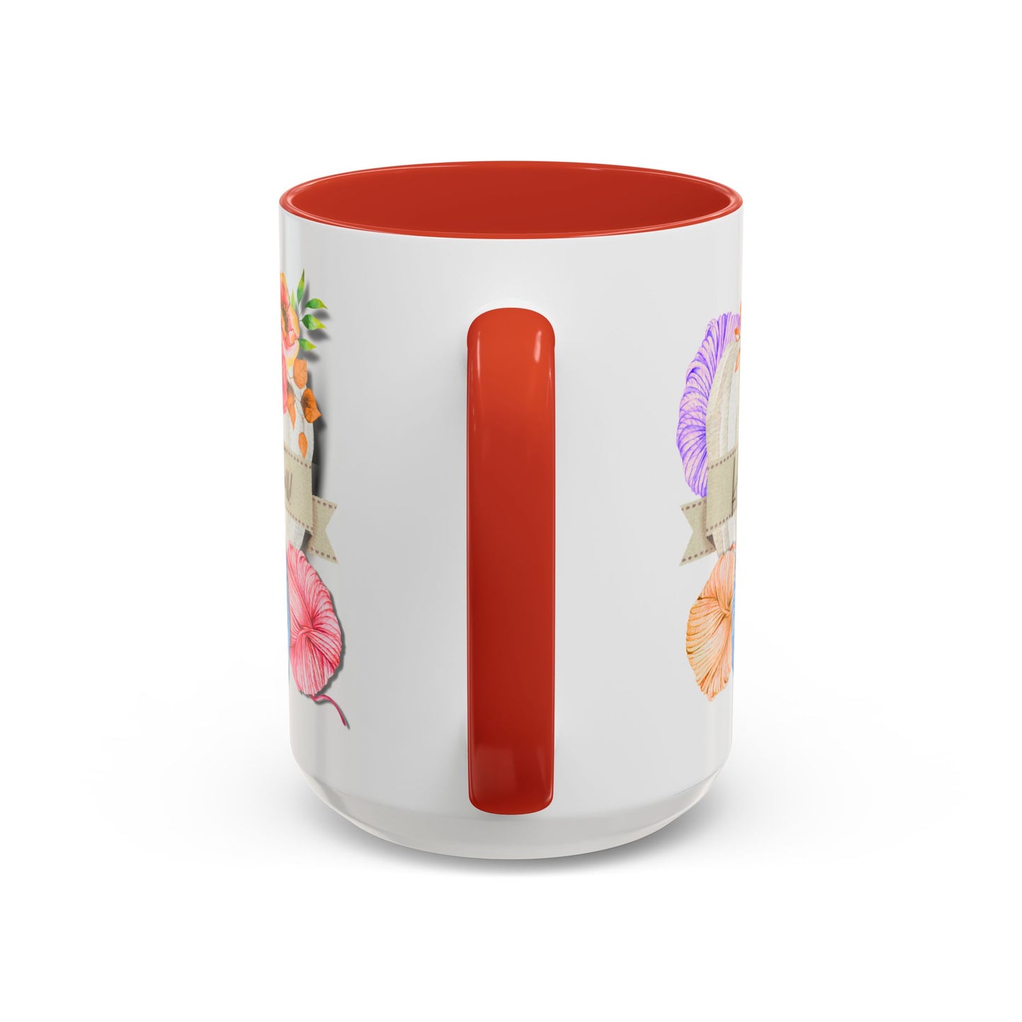Cozy Autumn Accent Coffee Mug (15oz)