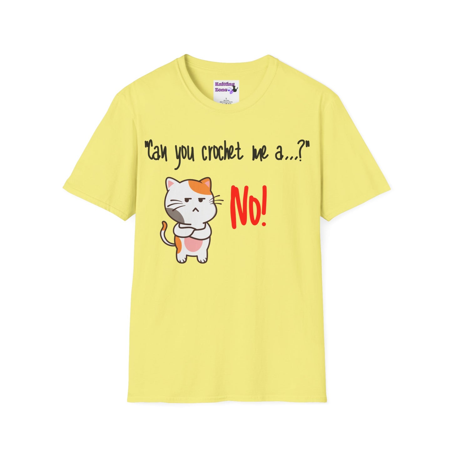 Can you Crochet me a Unisex T Shirt