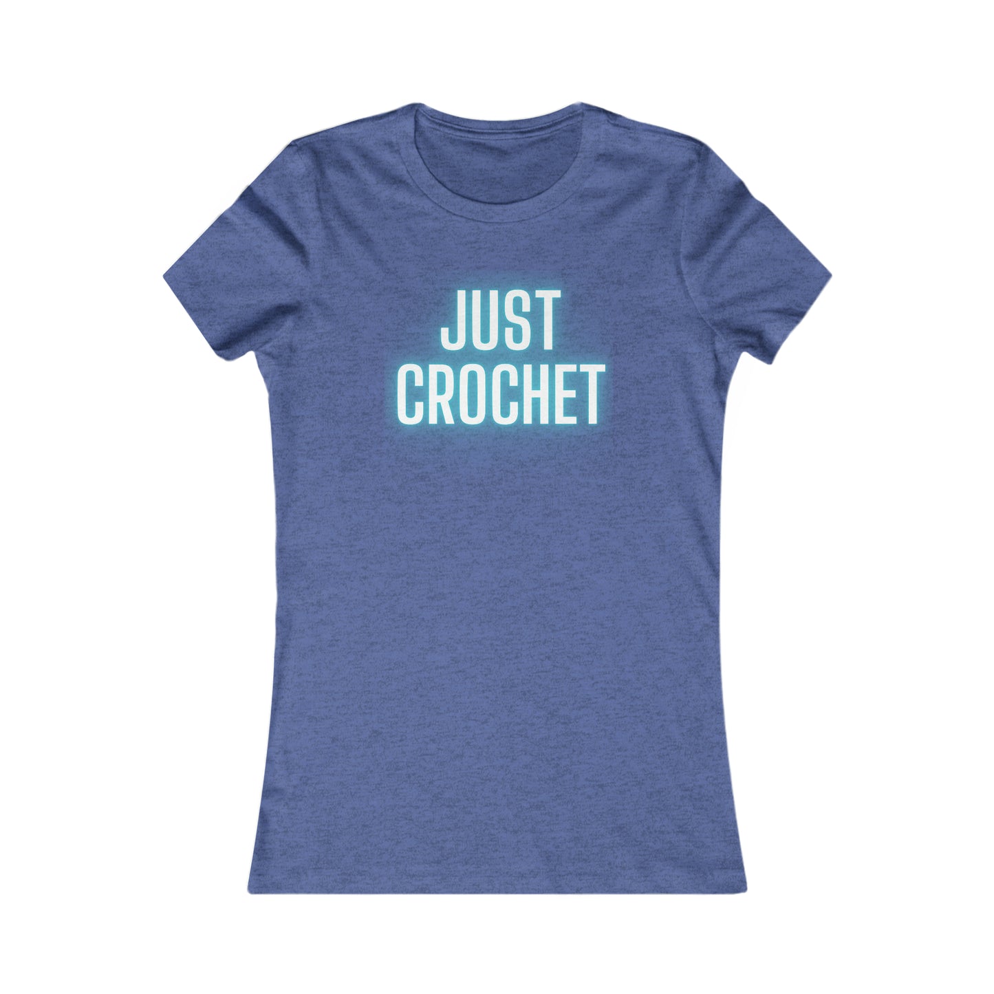 Just Crochet Blue Women's T Shirt