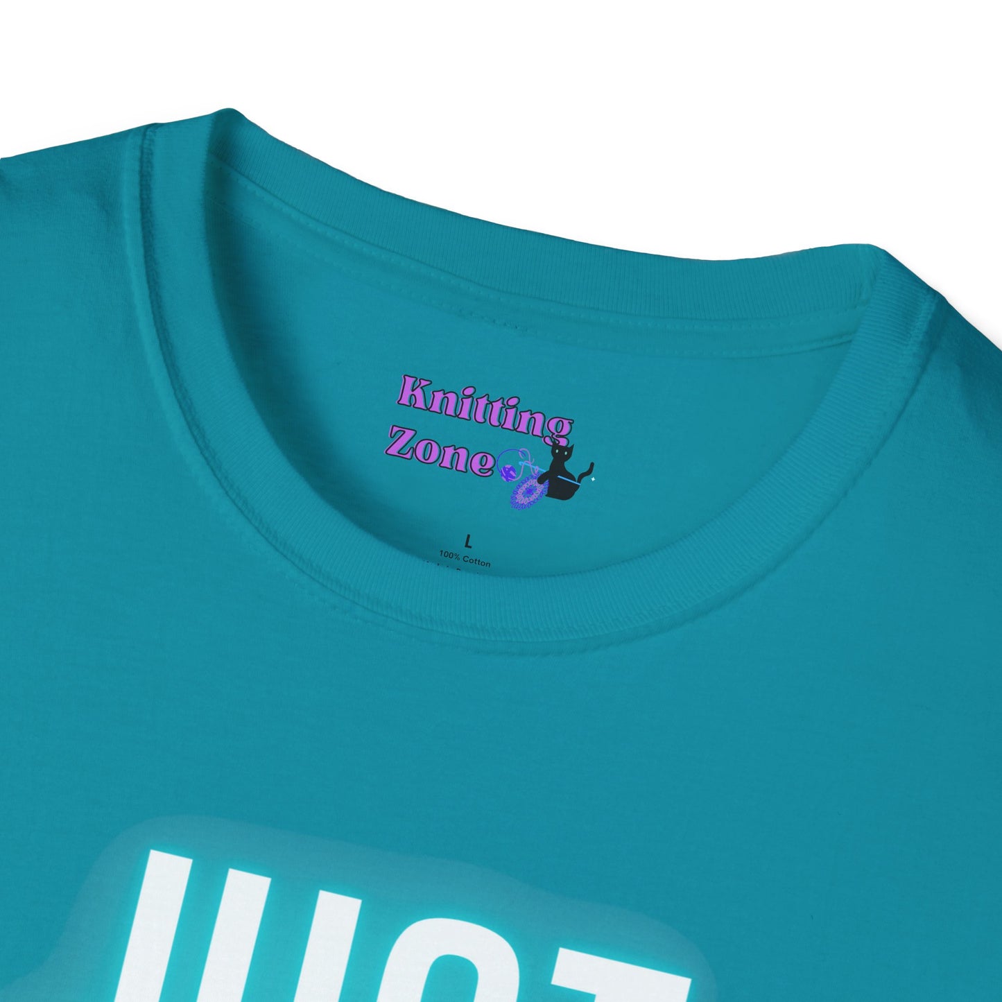 Just Knit Blue Unisex T Shirt