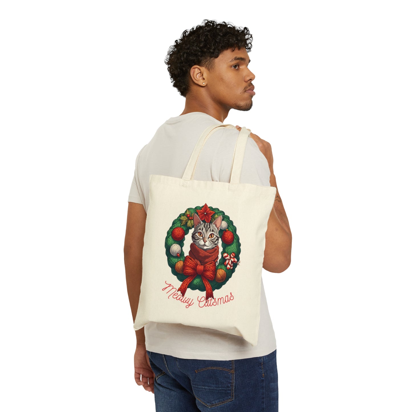 Meowy Catsmas Tote