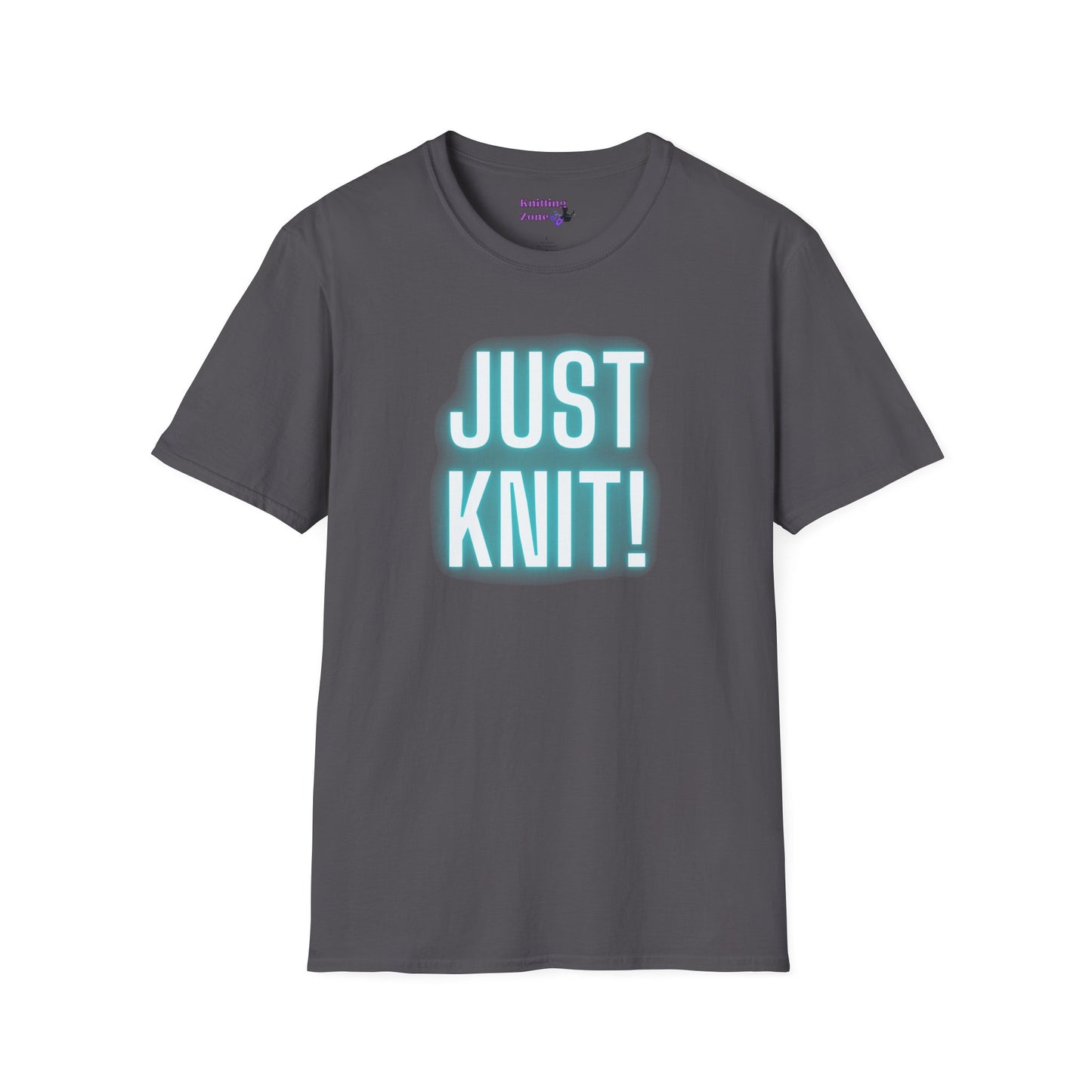 Just Knit Blue Unisex T Shirt