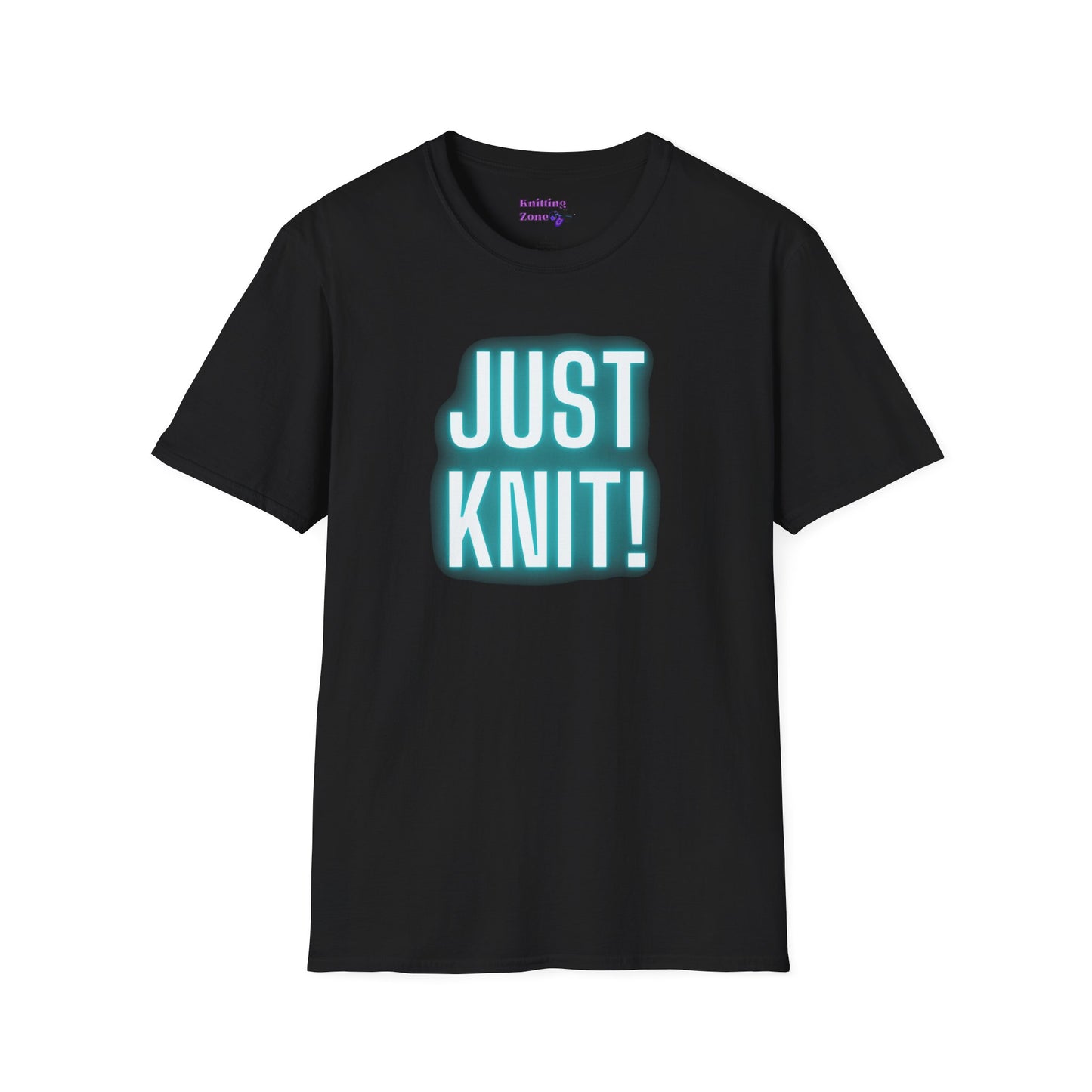 Just Knit Blue Unisex T Shirt