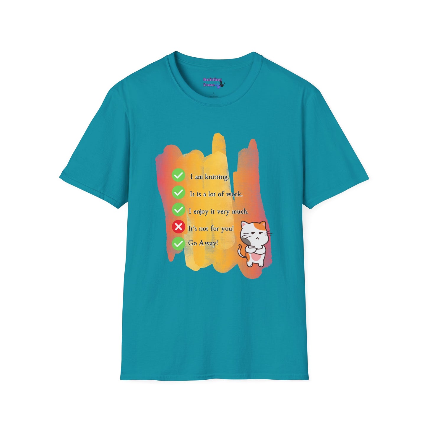 Yes I am Knitting Unisex T Shirt