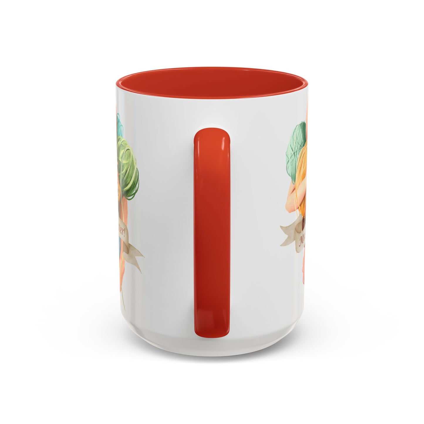 Must Knit Faster Accent Coffee Mug (15oz)