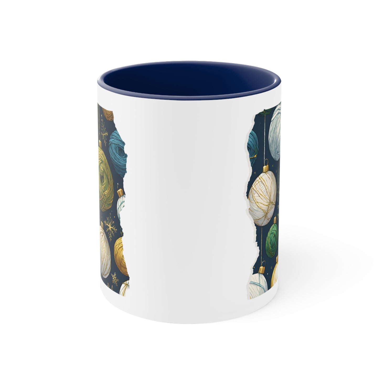 Yarn Wrapping Paper Coffee Mug, 11oz