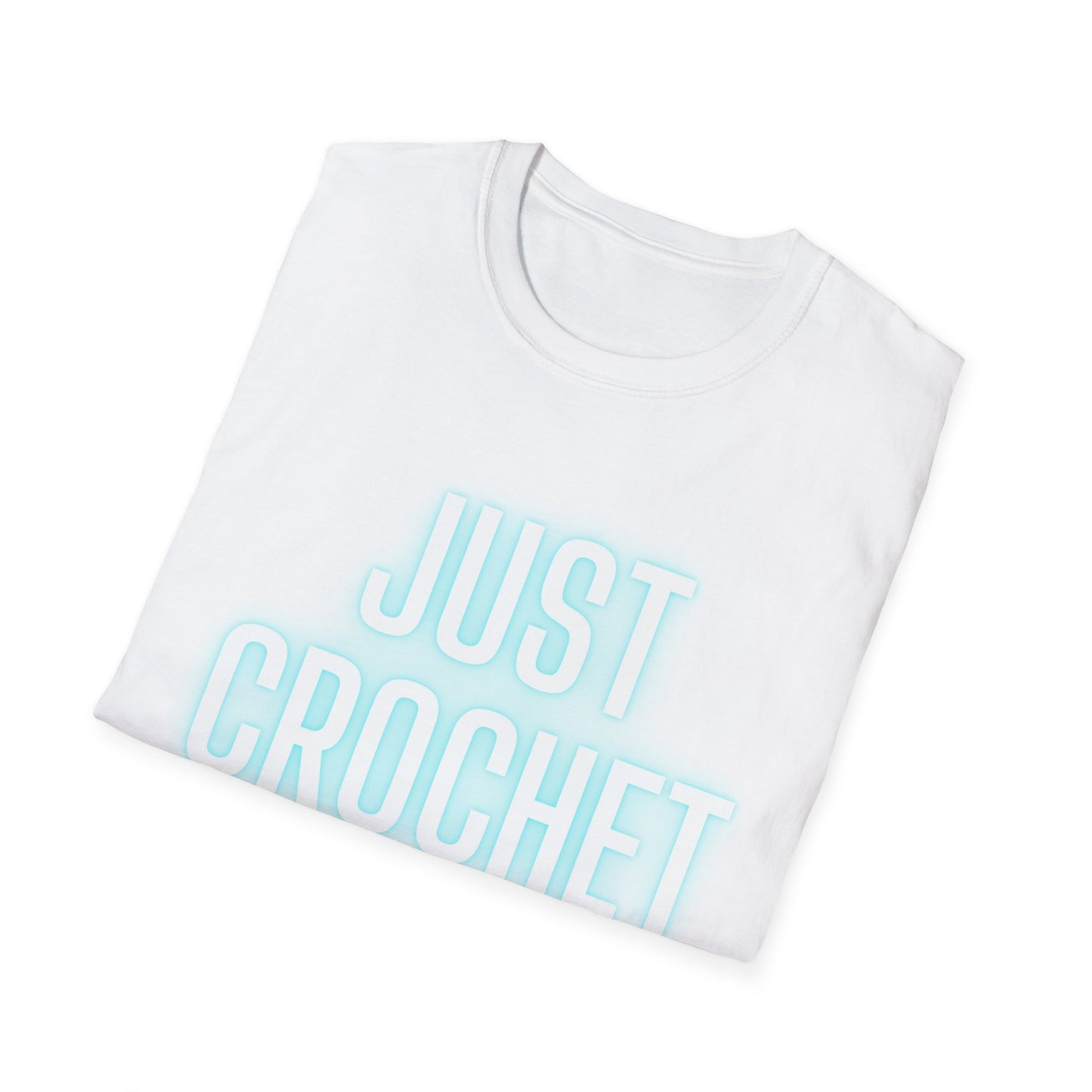 Just Crochet Blue Unisex T Shirt