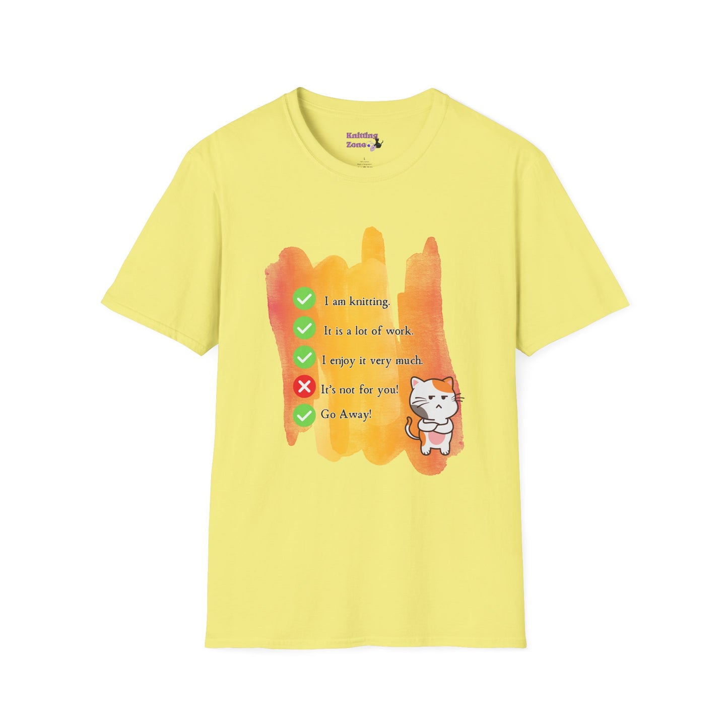 Yes I am Knitting Unisex T Shirt