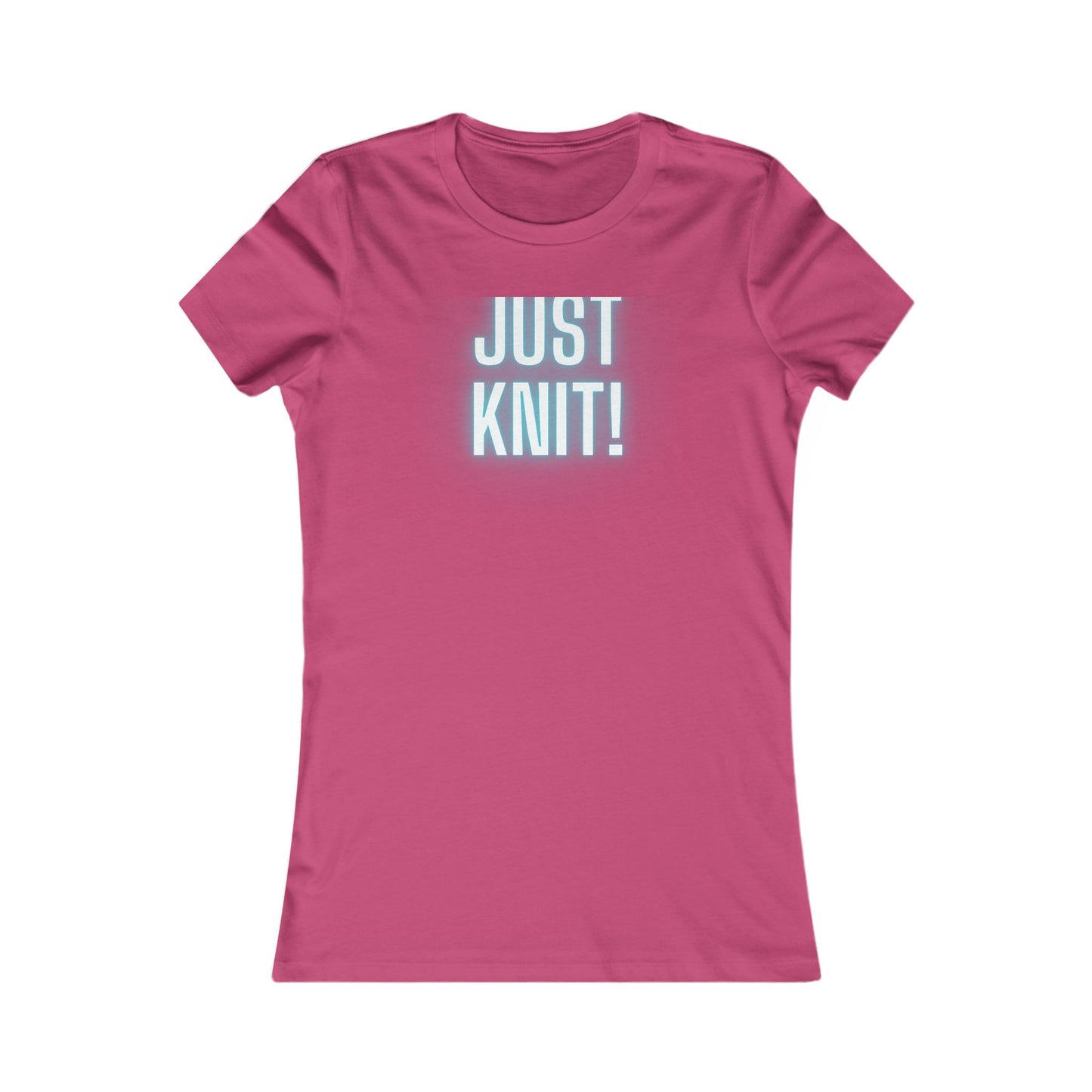 Just Knit Blue Women's T Shirt