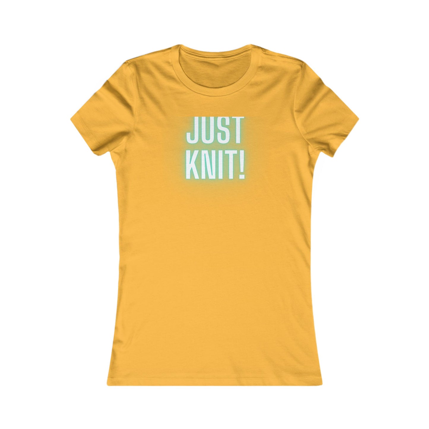 Just Knit Blue Women's T Shirt