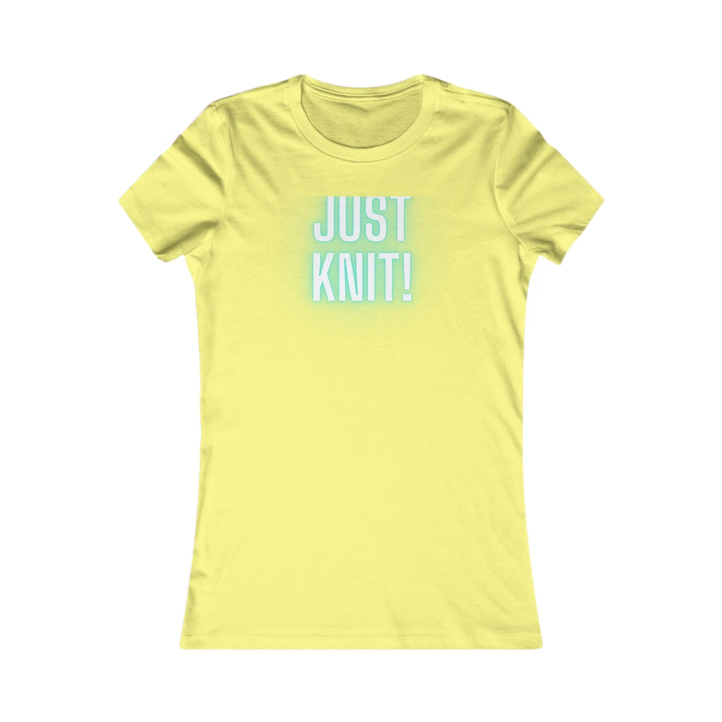 Just Knit Blue Women's T Shirt