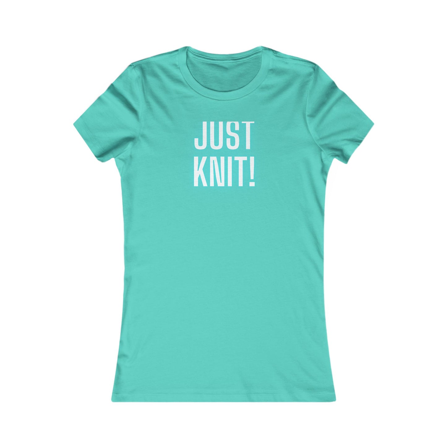 Just Knit Blue Women's T Shirt