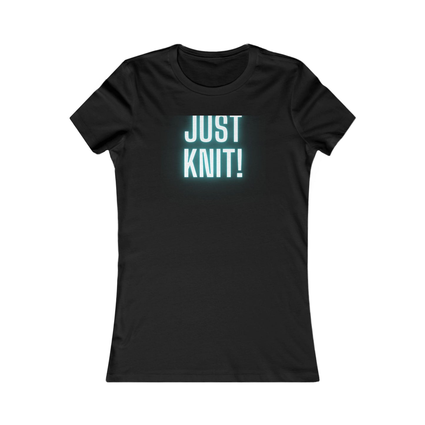 Just Knit Blue Women's T Shirt