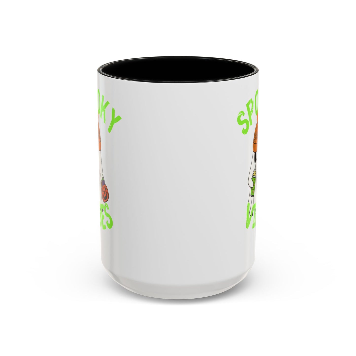 Spooky Vibes Accent Coffee Mug (15oz)