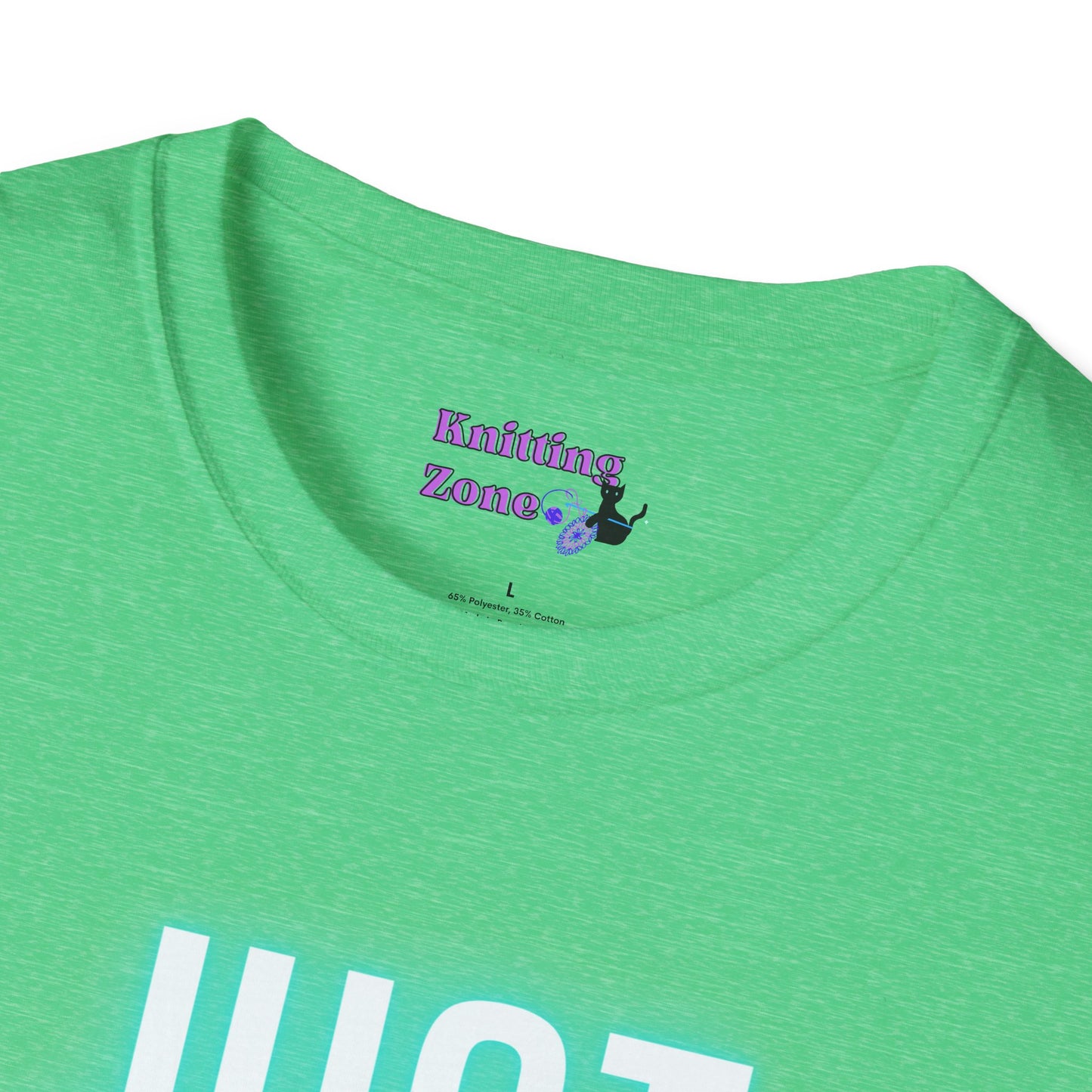 Just Knit Blue Unisex T Shirt