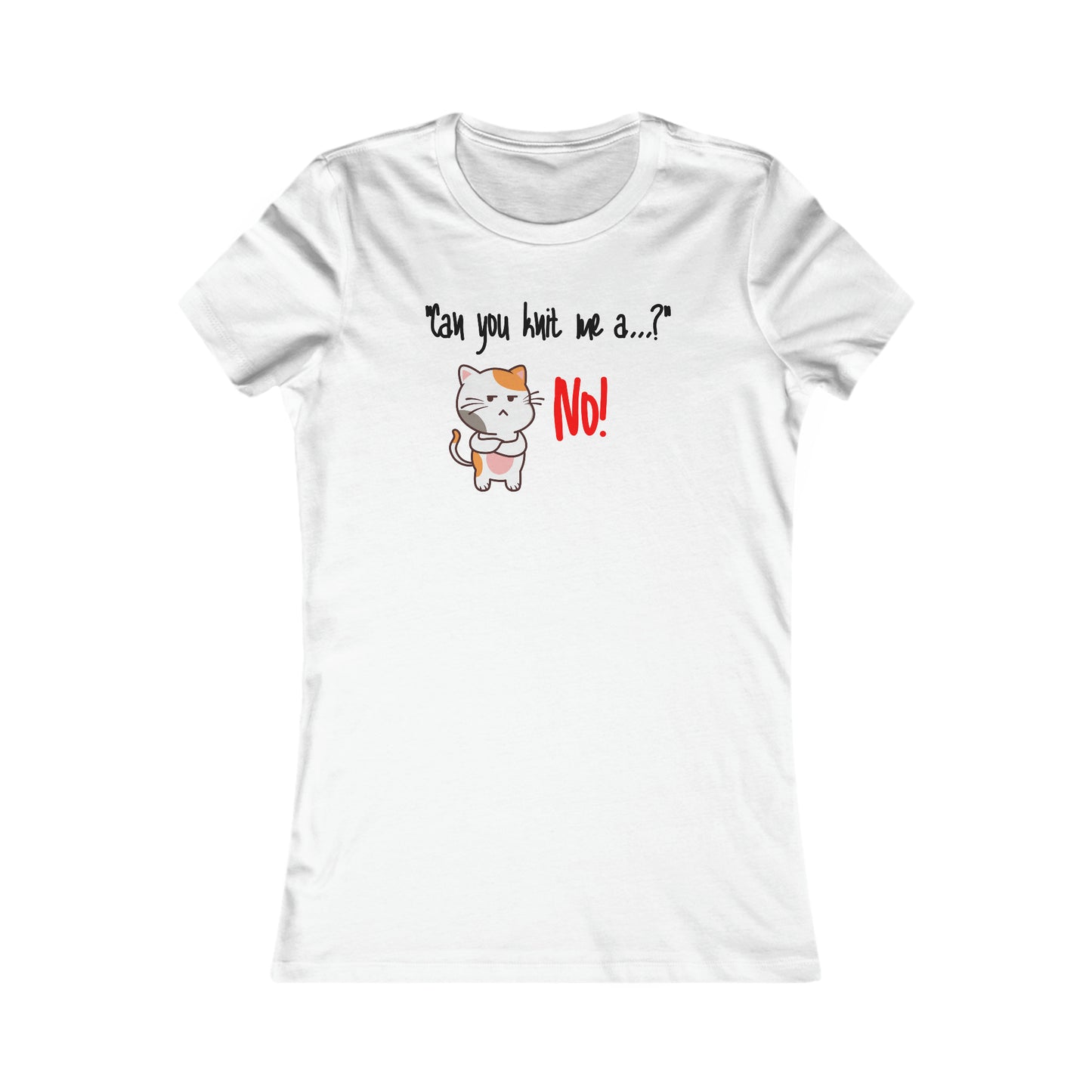 Can you Knit me a Women's T Shirt