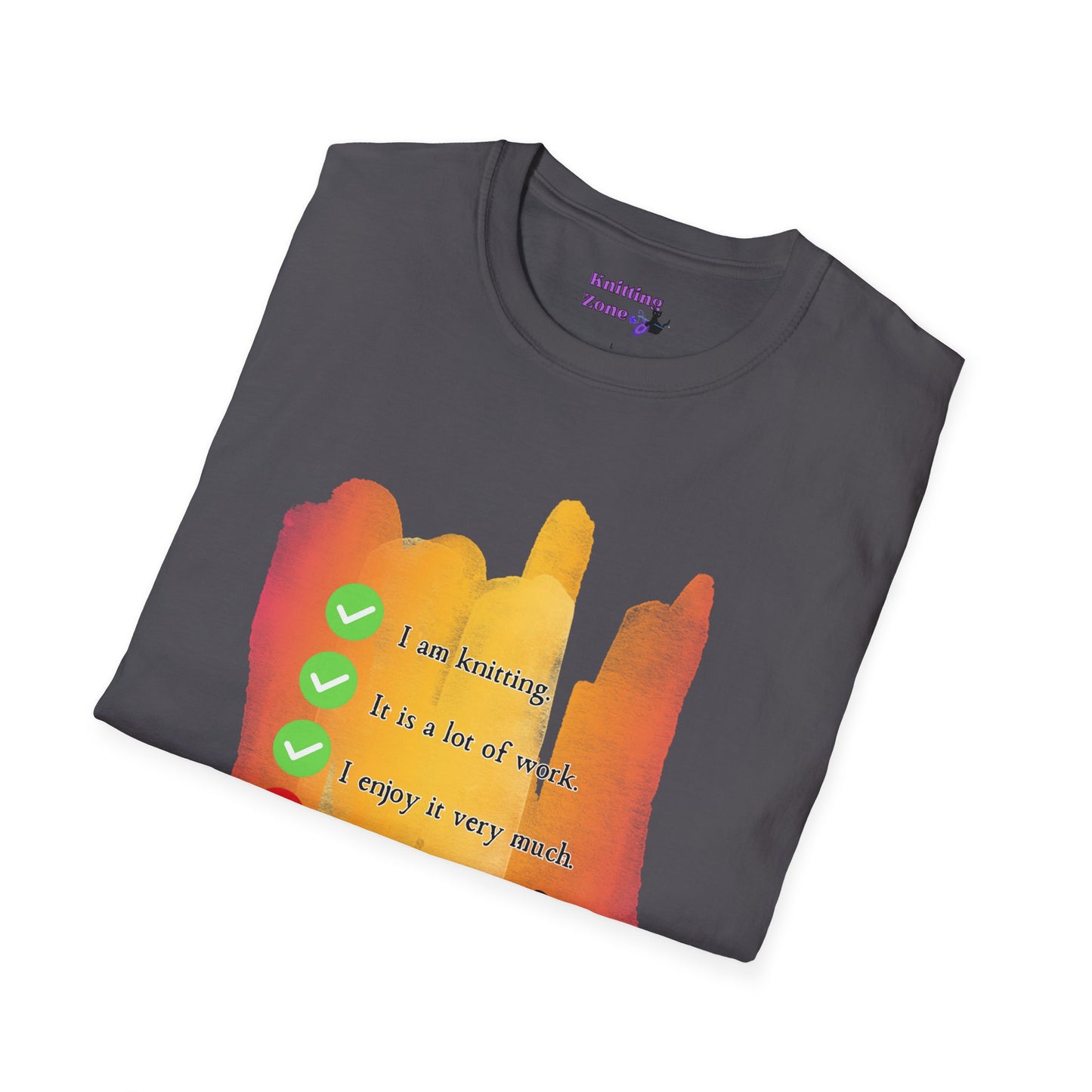 Yes I am Knitting Unisex T Shirt