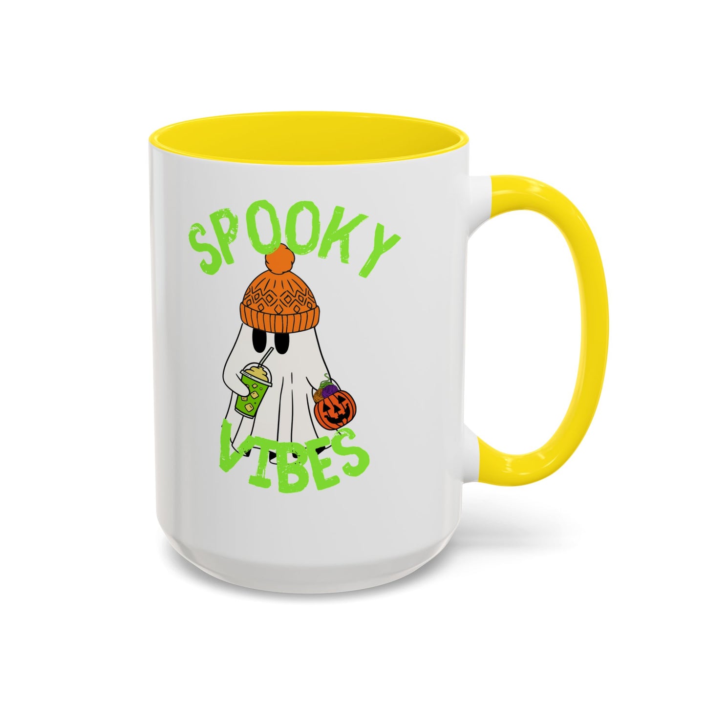 Spooky Vibes Accent Coffee Mug (15oz)