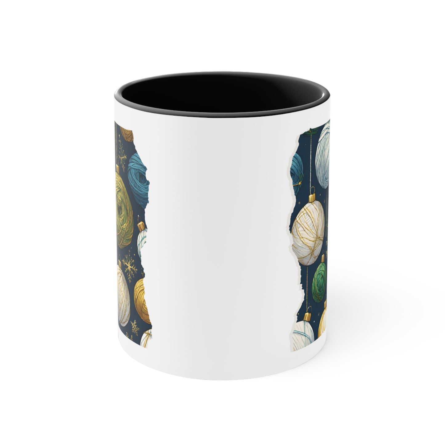 Yarn Wrapping Paper Coffee Mug, 11oz