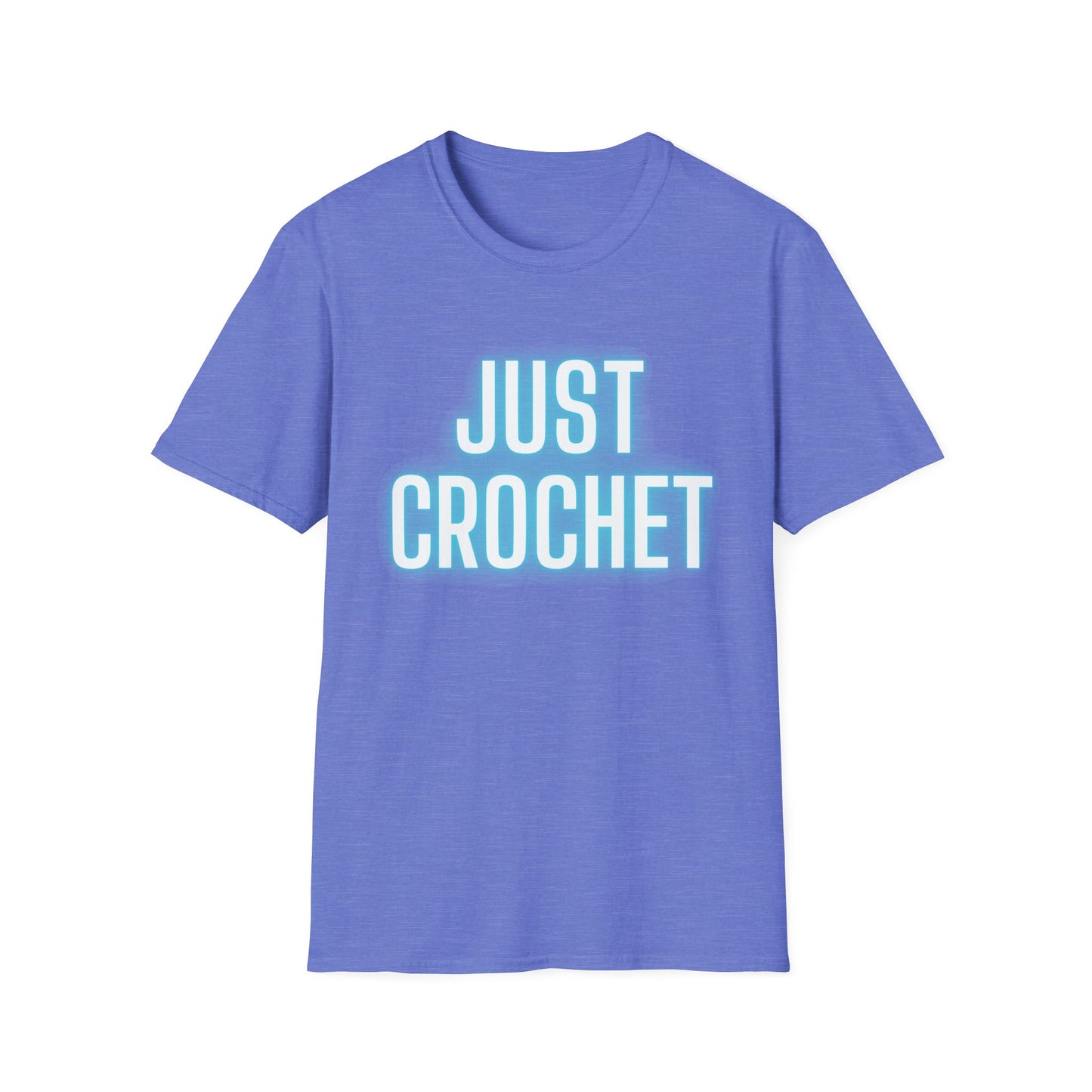Just Crochet Blue Unisex T Shirt