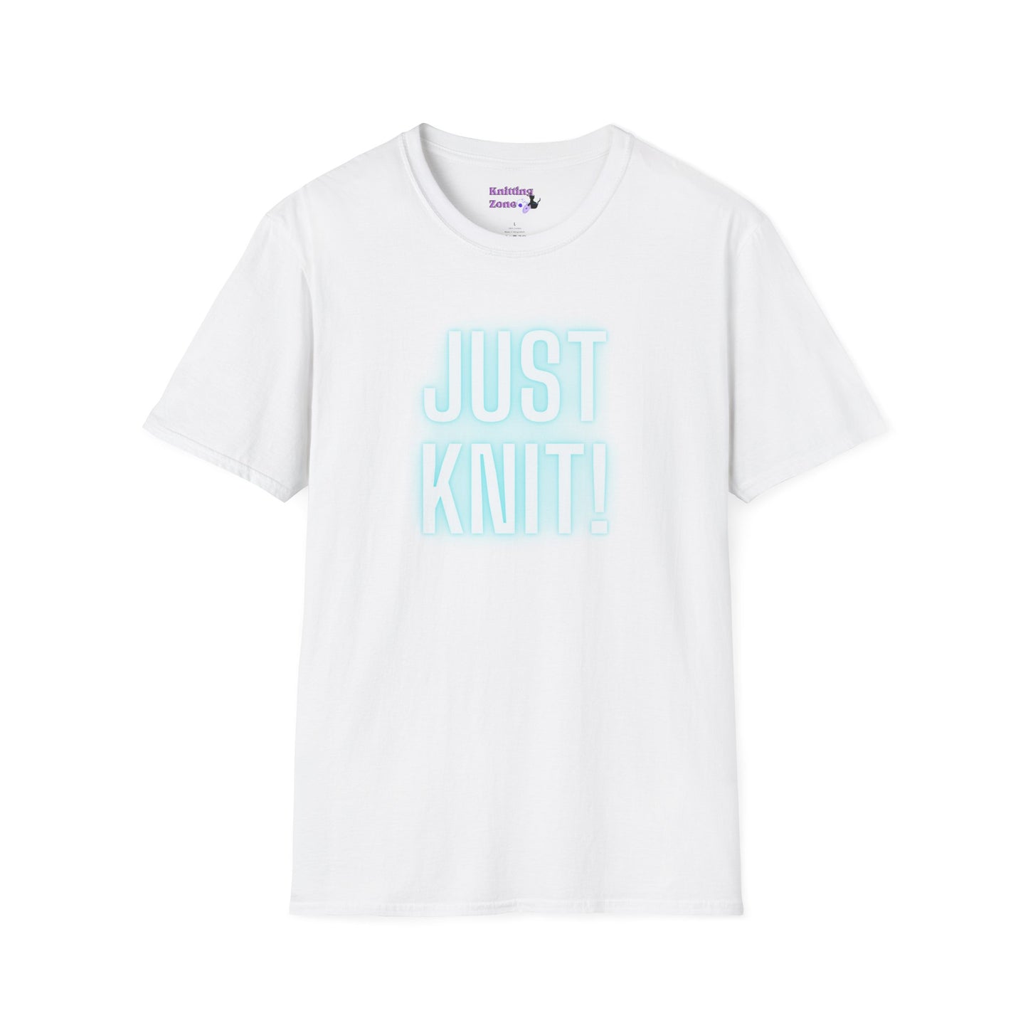 Just Knit Blue Unisex T Shirt