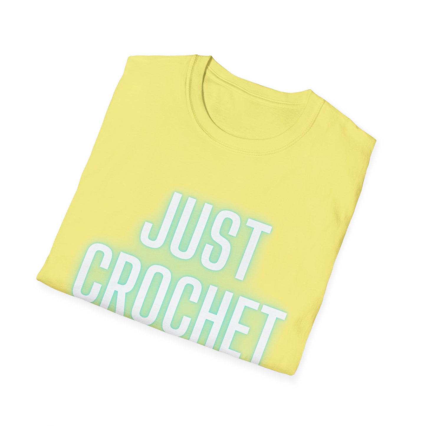 Just Crochet Blue Unisex T Shirt