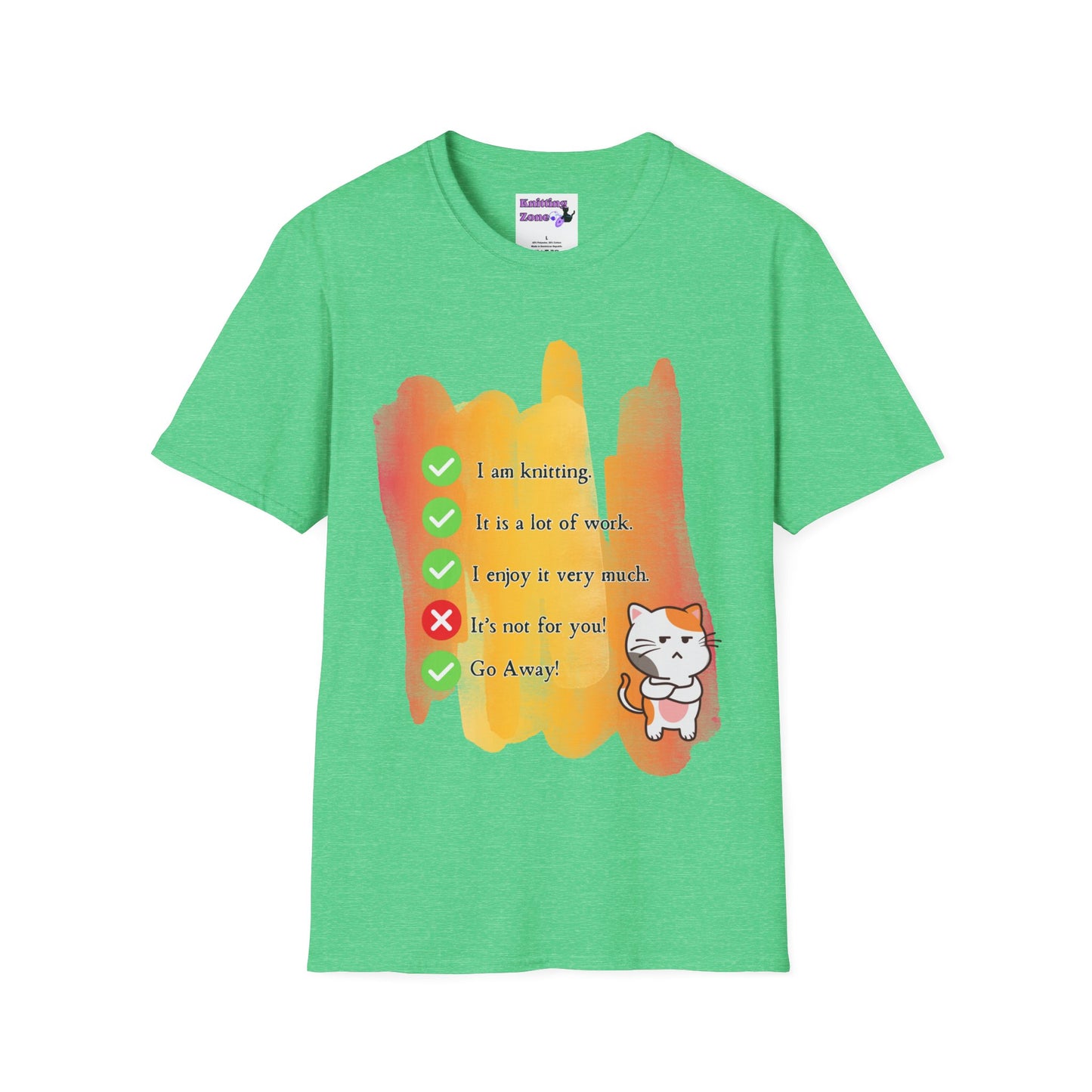 Yes I am Knitting Unisex T Shirt