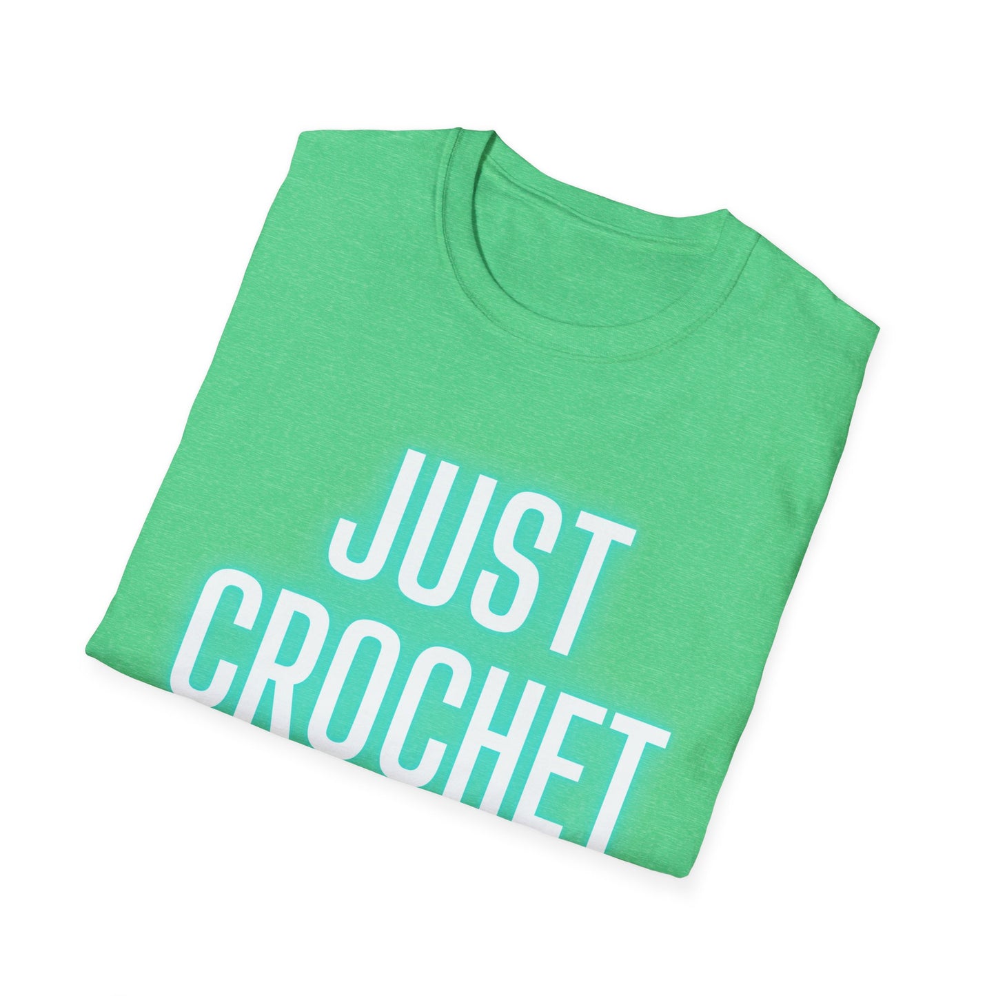 Just Crochet Blue Unisex T Shirt