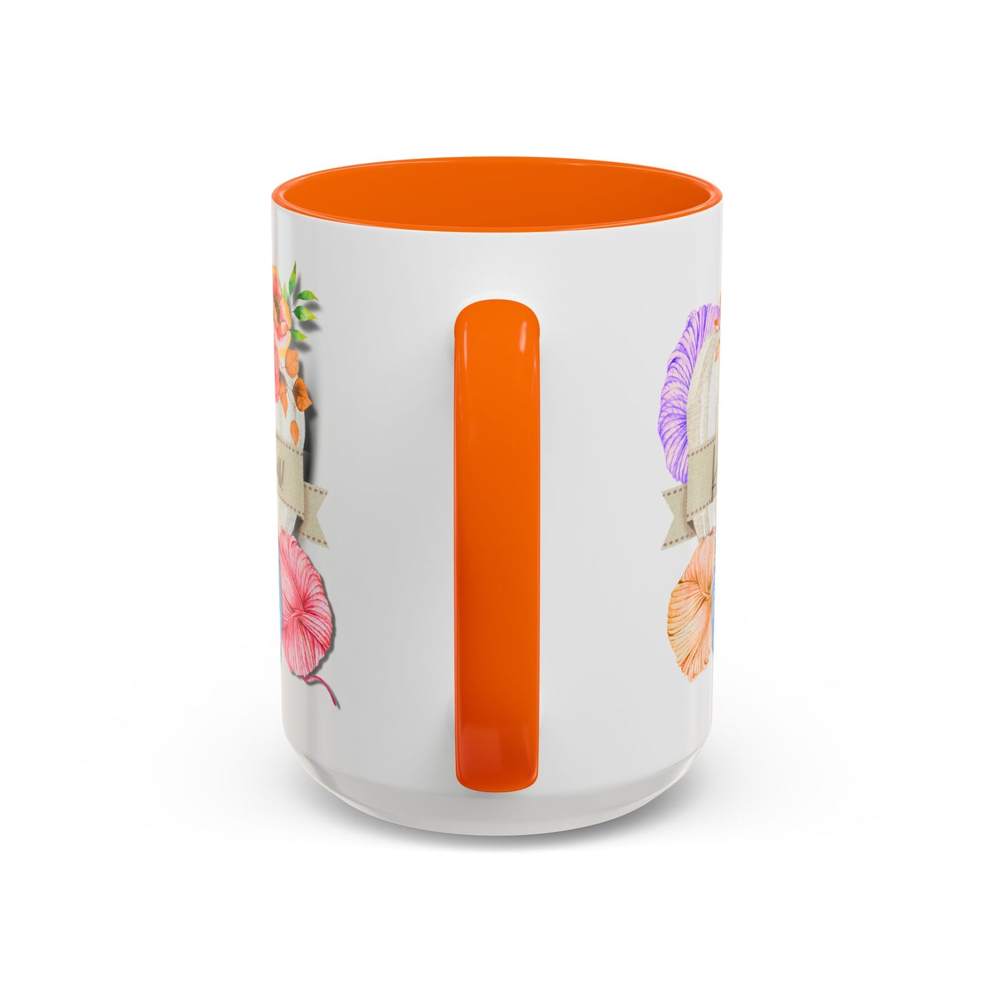 Cozy Autumn Accent Coffee Mug (15oz)