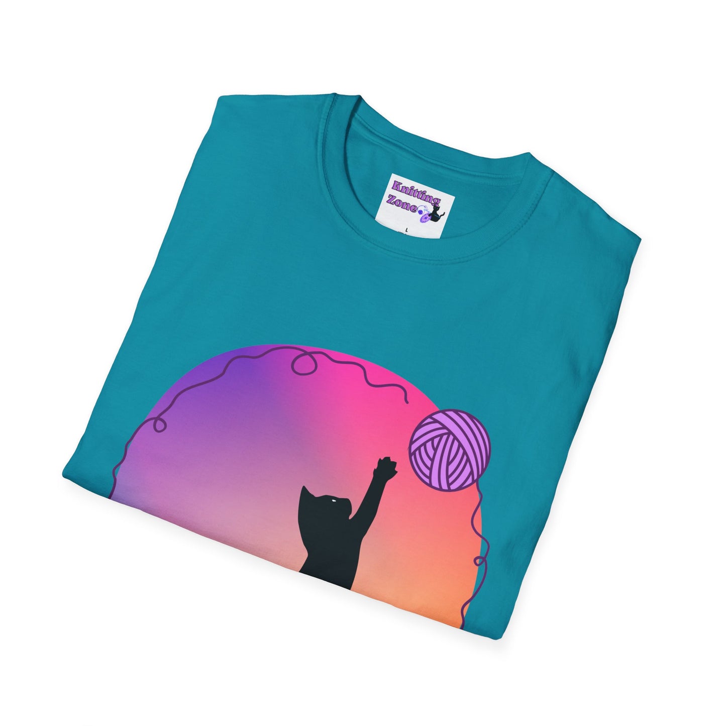 Cat With Yarn Unisex T Shirt