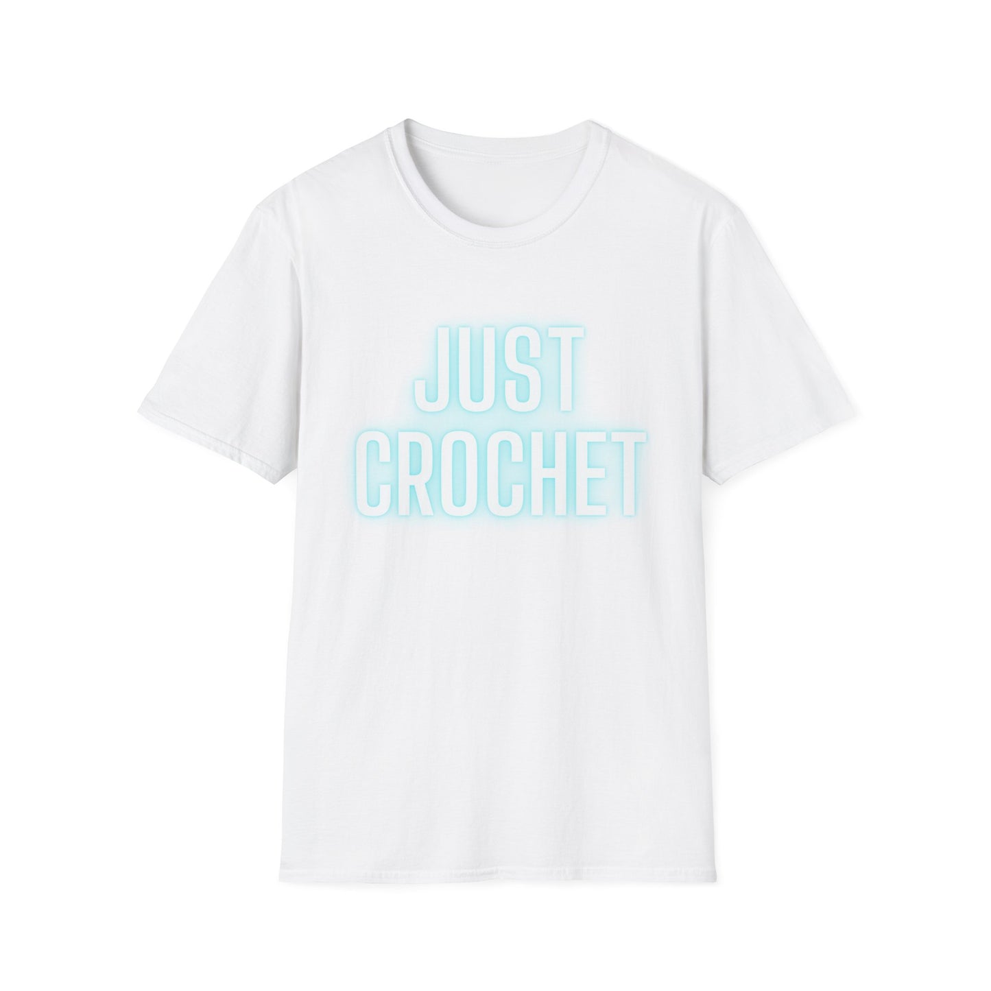 Just Crochet Blue Unisex T Shirt