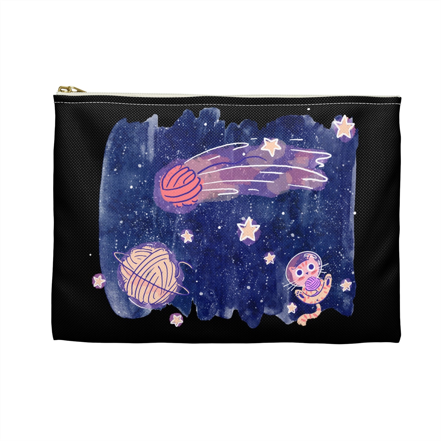 Cats in Space Accessory Pouch