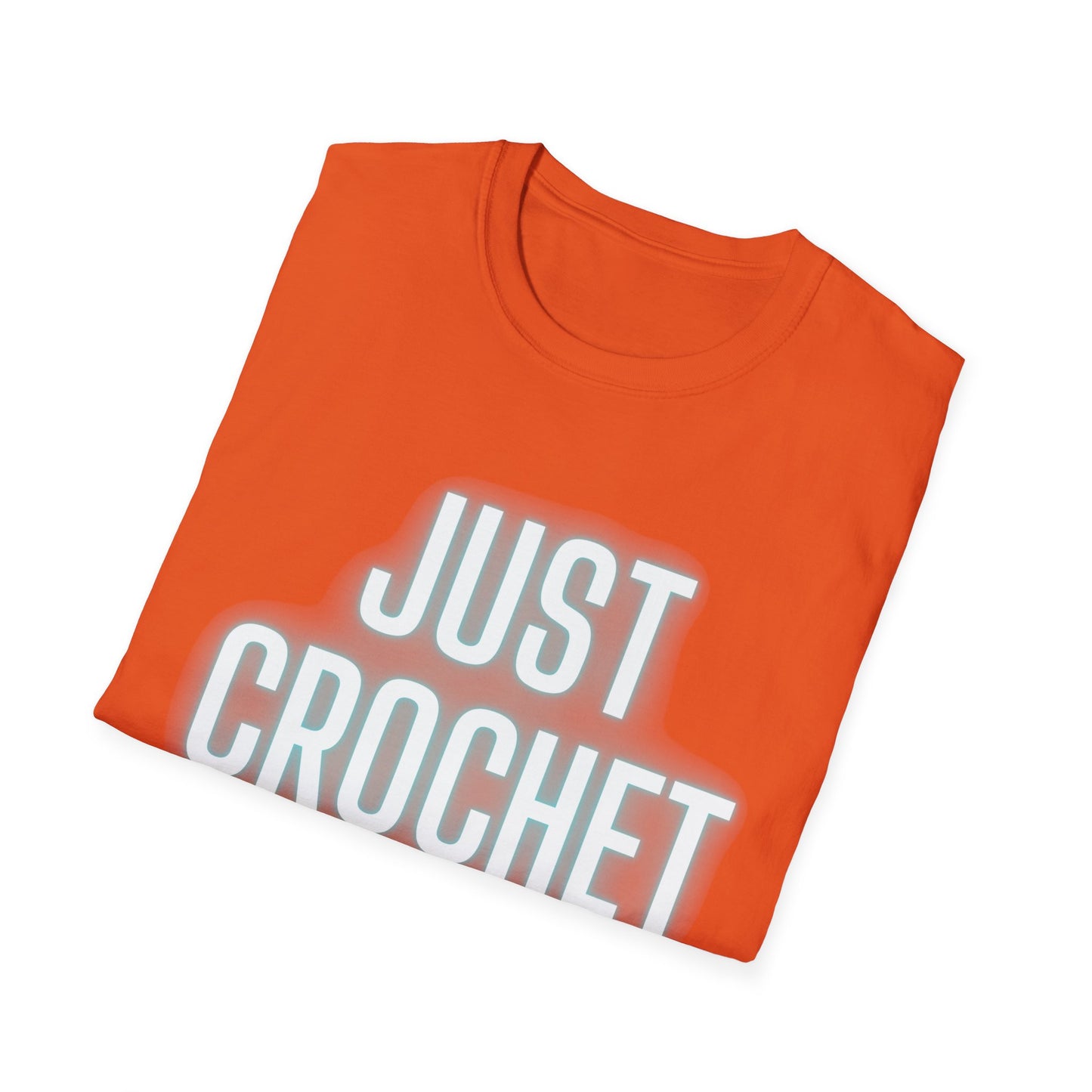 Just Crochet Blue Unisex T Shirt