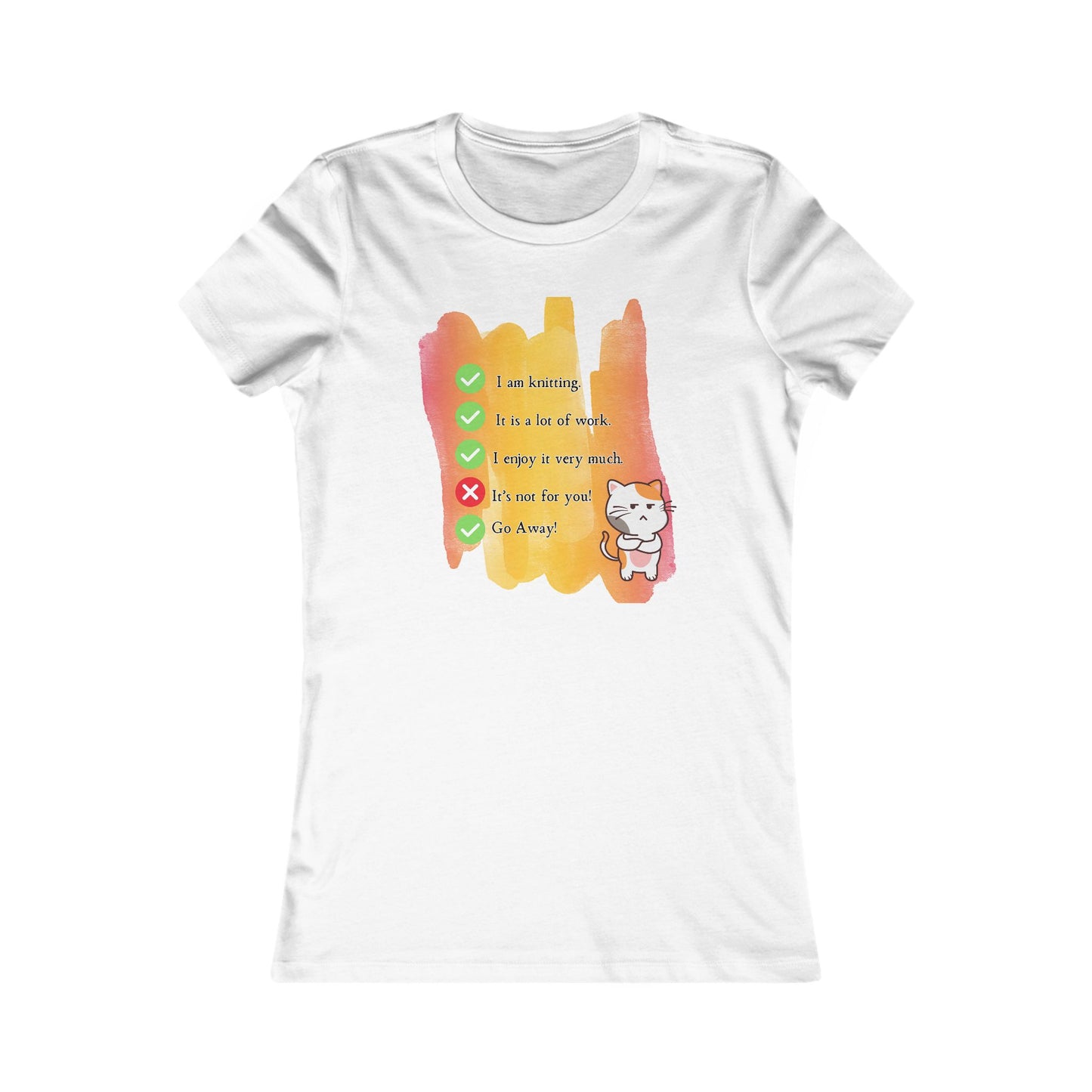 Yes I am Knitting Women's T Shirt