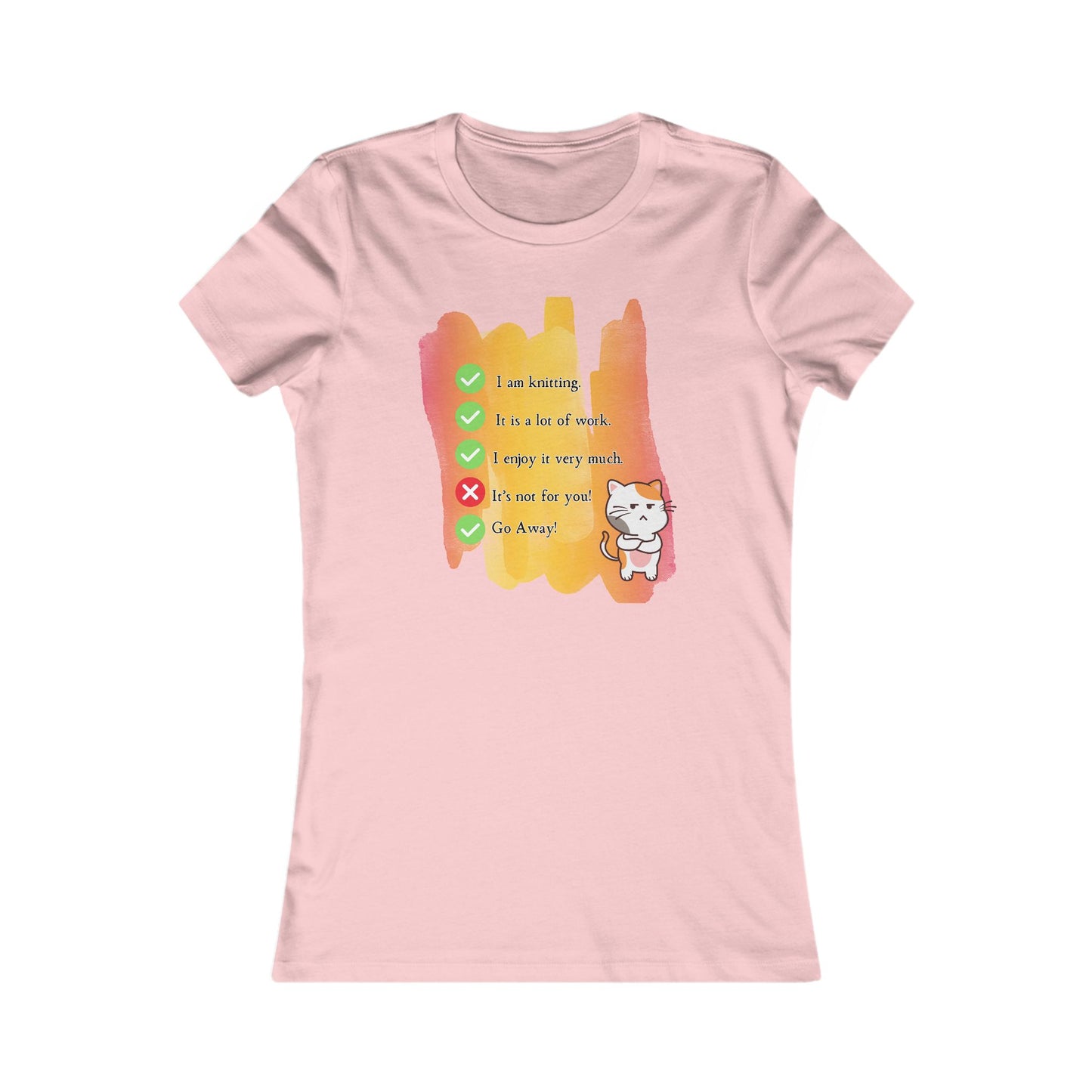 Yes I am Knitting Women's T Shirt