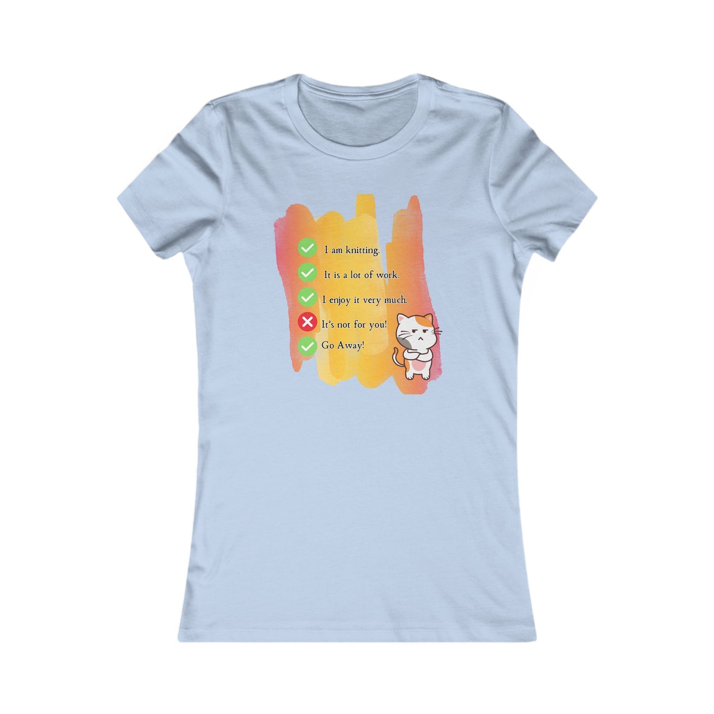 Yes I am Knitting Women's T Shirt