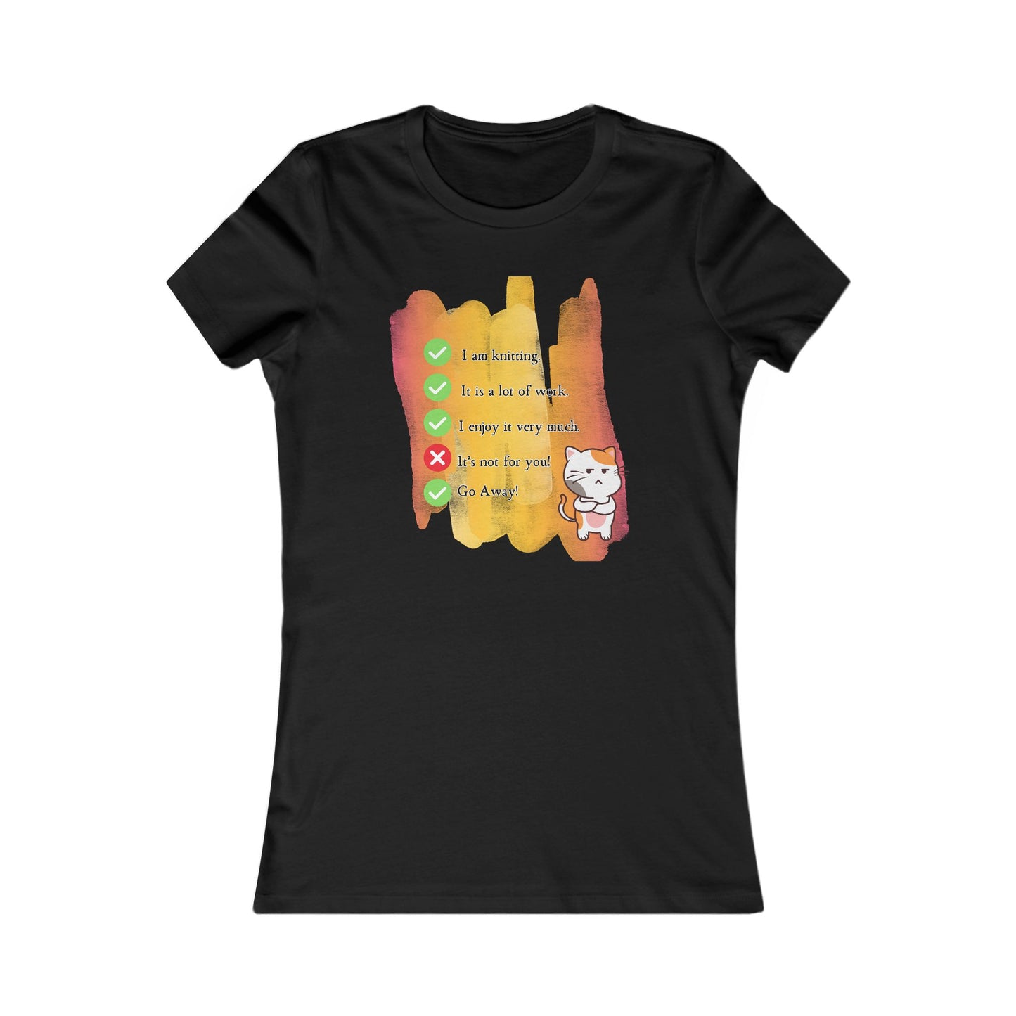 Yes I am Knitting Women's T Shirt