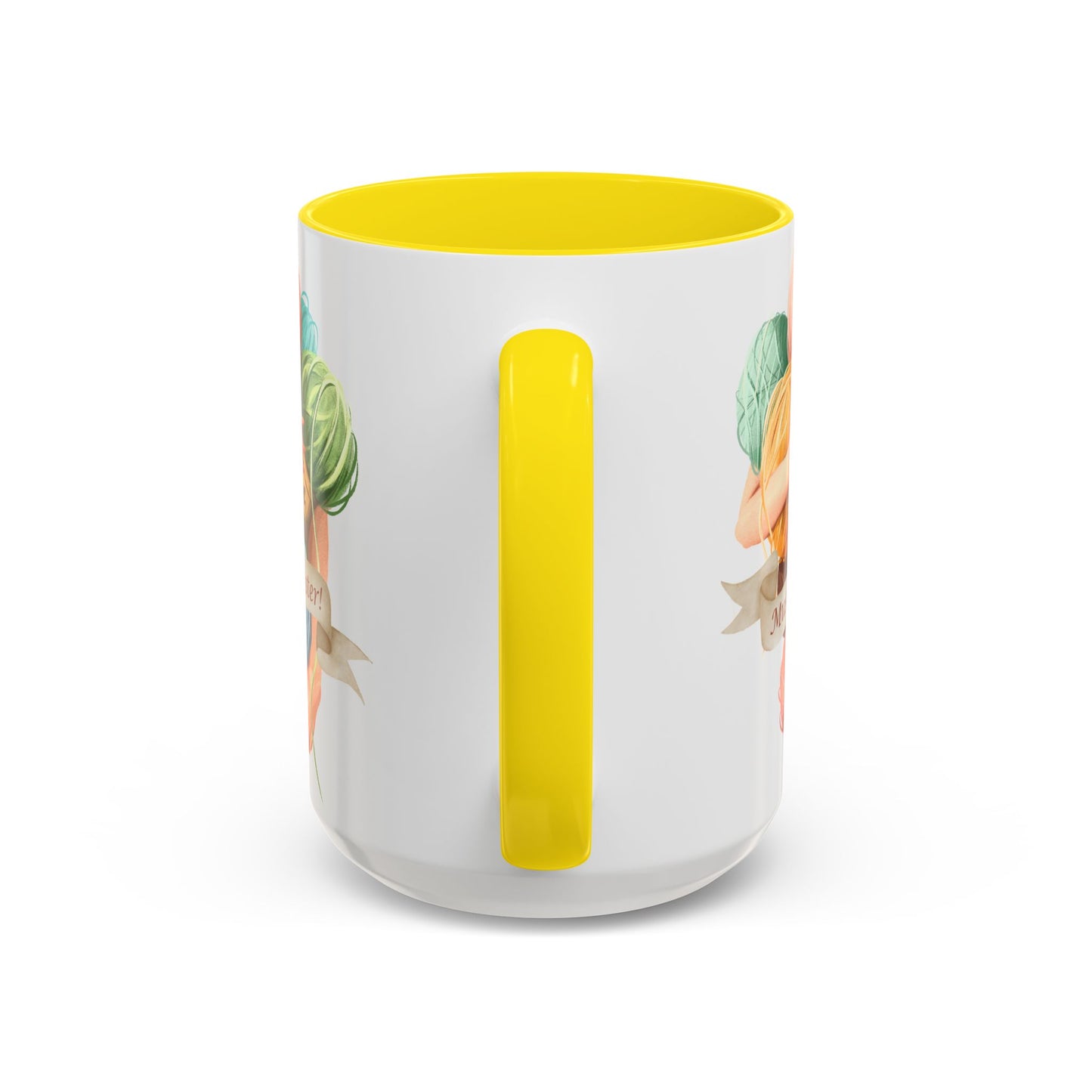 Must Knit Faster Accent Coffee Mug (15oz)