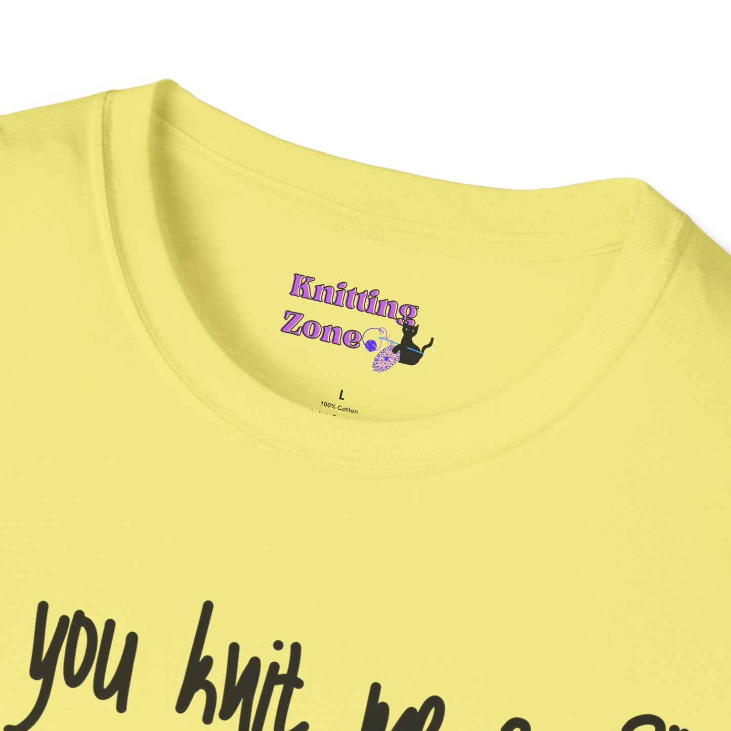 Can you Knit me a Unisex T Shirt
