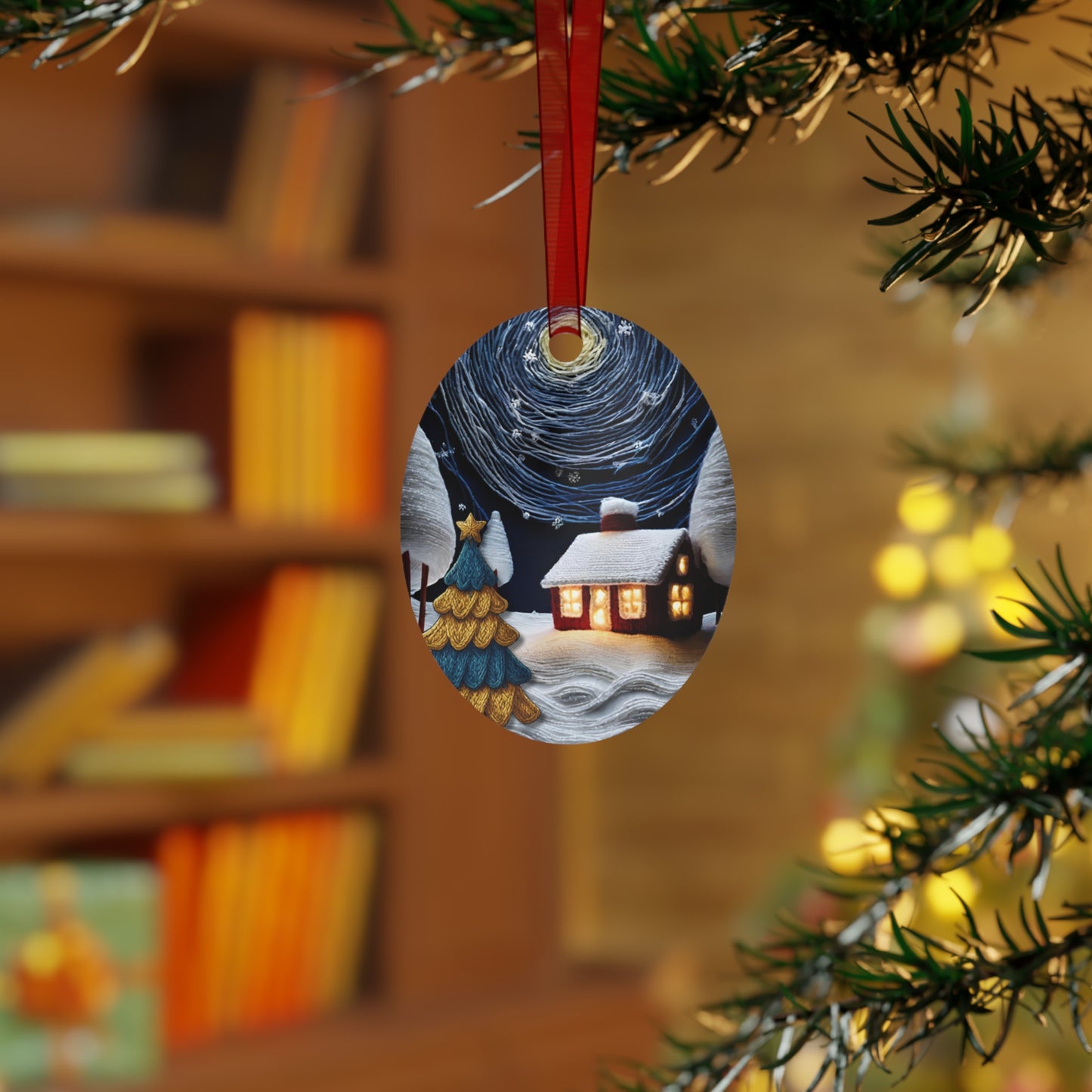 Yarny Night Ornament