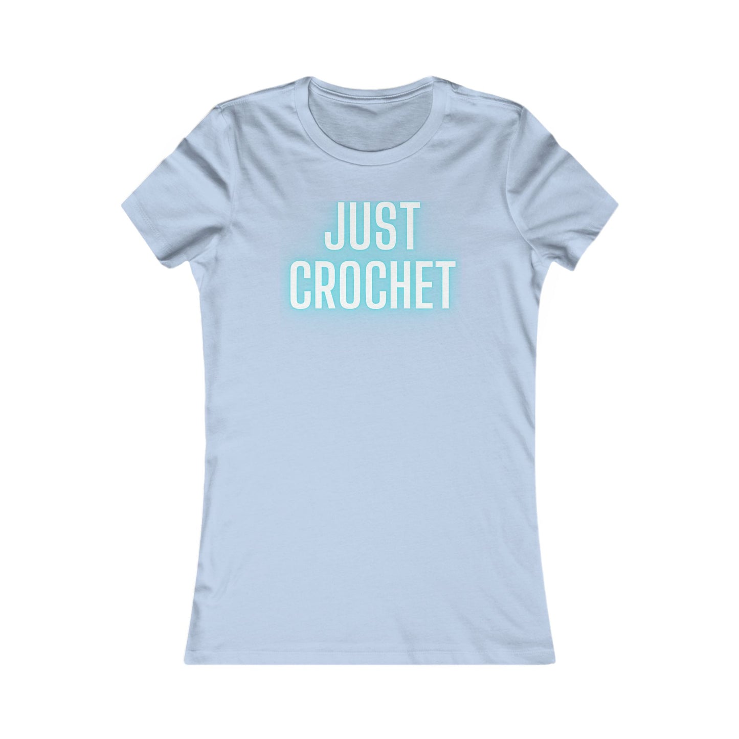 Just Crochet Blue Women's T Shirt