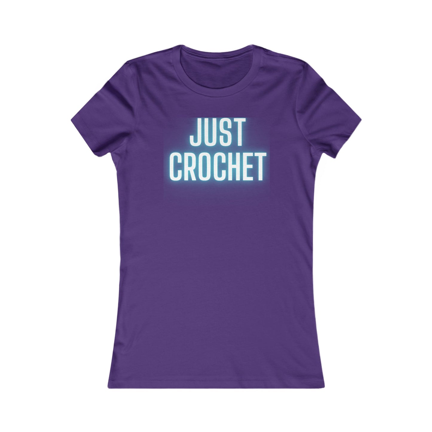 Just Crochet Blue Women's T Shirt