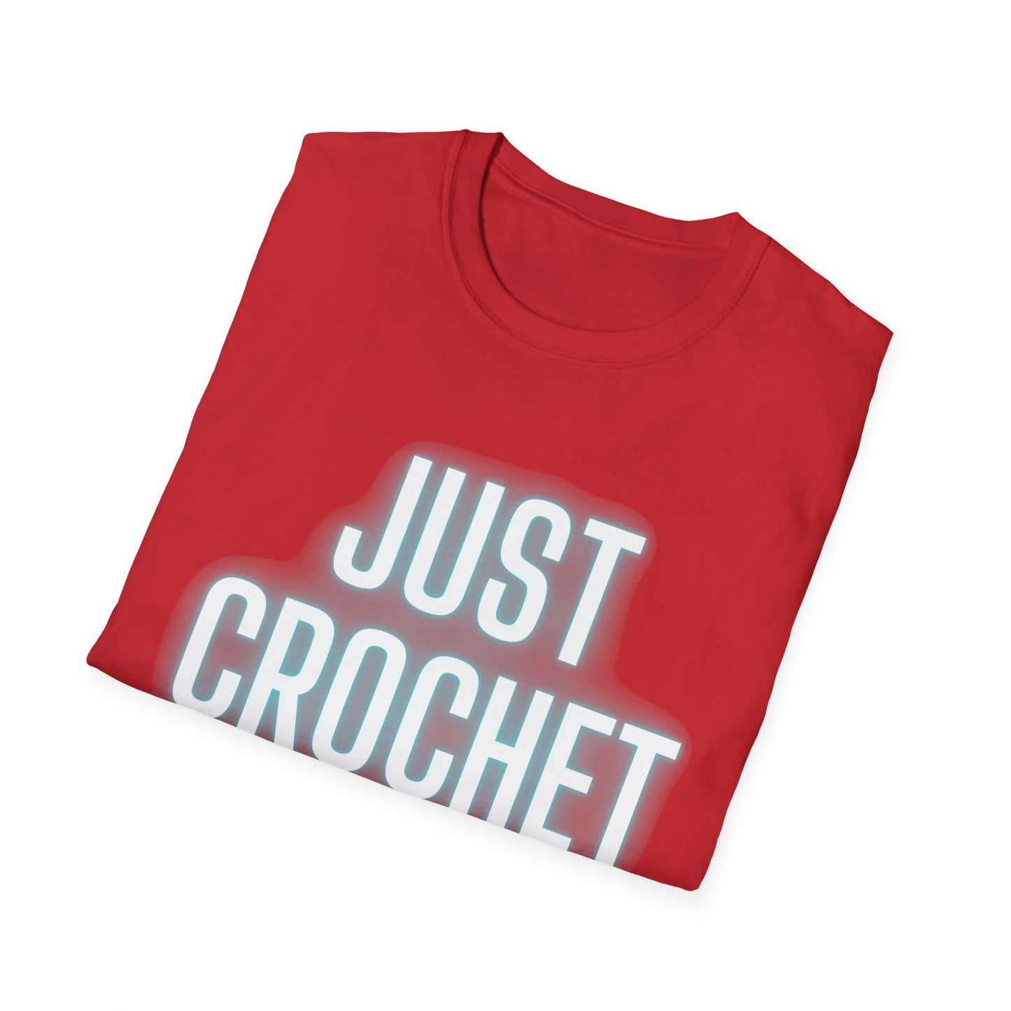 Just Crochet Blue Unisex T Shirt