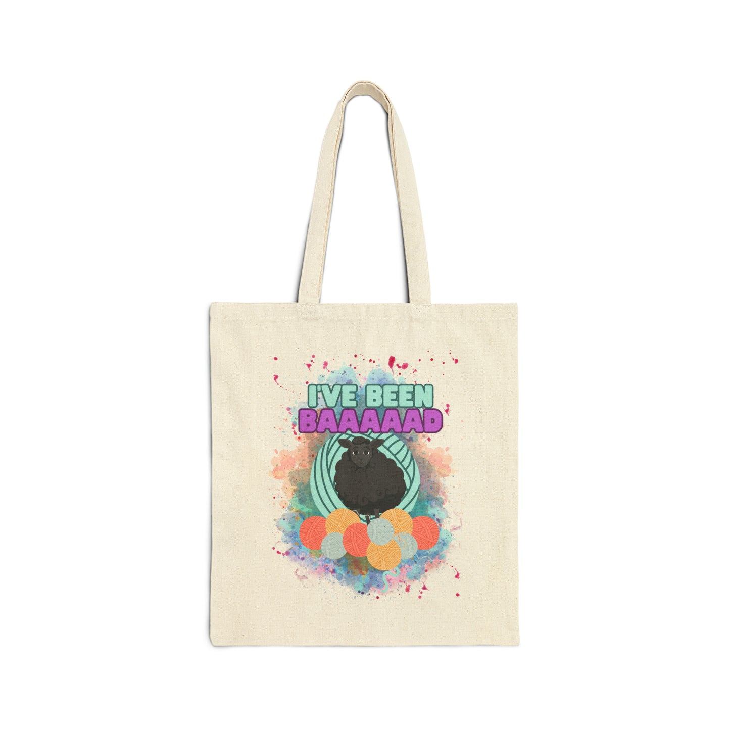 Baaad Canvas Tote Bag